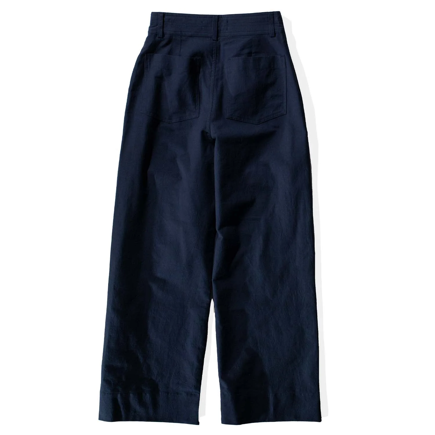 Apiece Apart Classic Merida Pant in Navy - Image 3