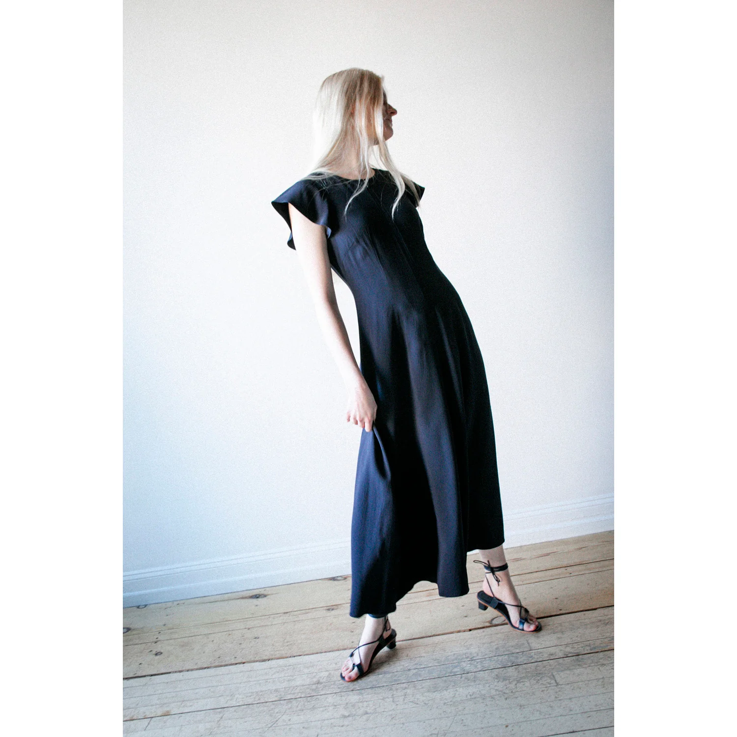 Apiece Apart Gisa Zip Dress in Midnight - Image 5