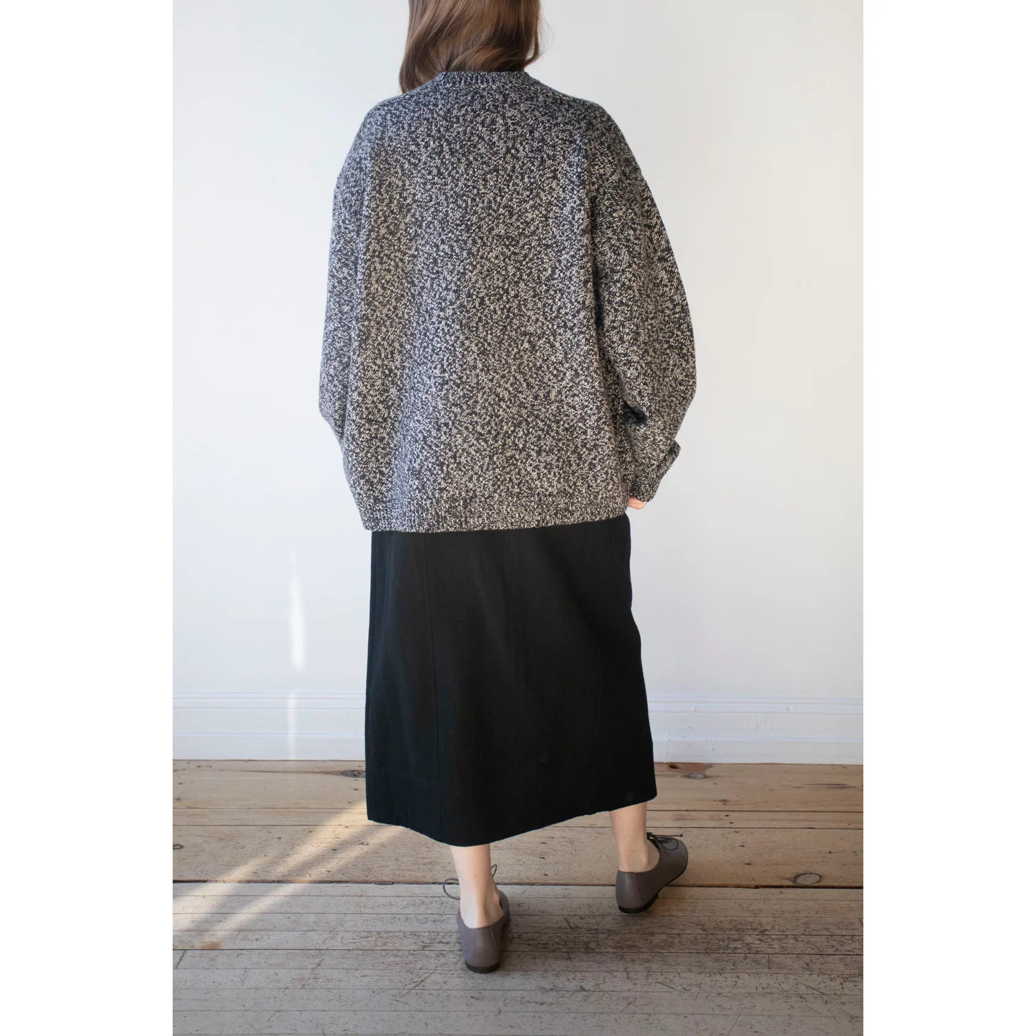Apiece Apart Marni Wrap Skirt in Black - Image 5