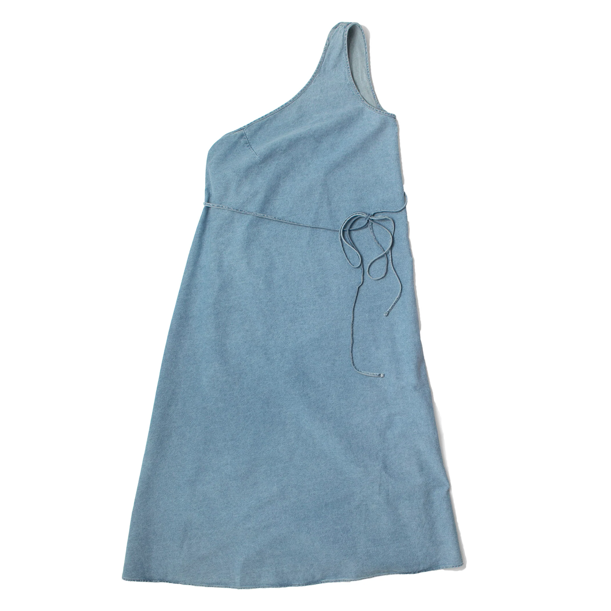 Baserange Eye Dress in Light Blue Wash - Image 2