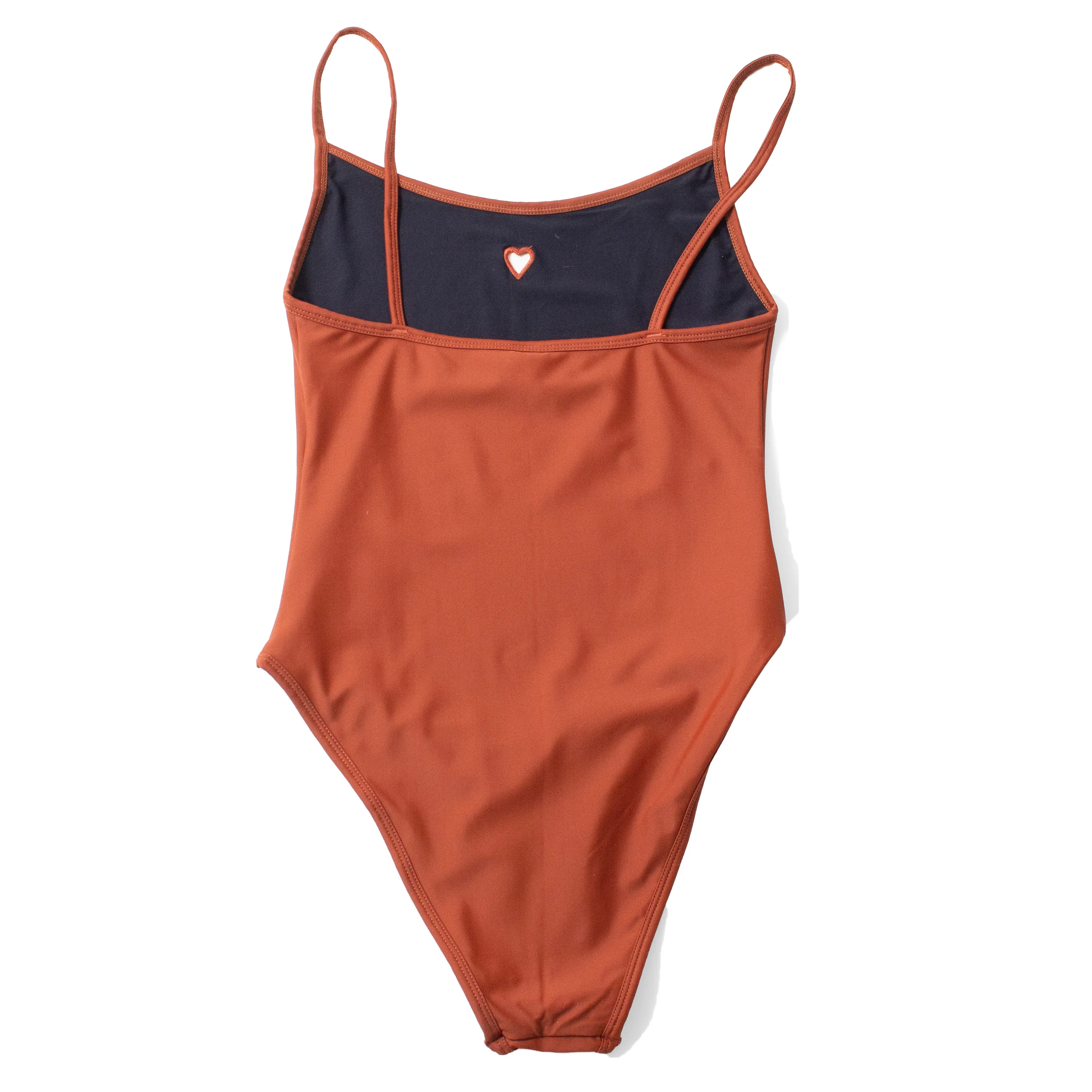 Baserange Heart Swim Body in Marocco Brown - Image 3