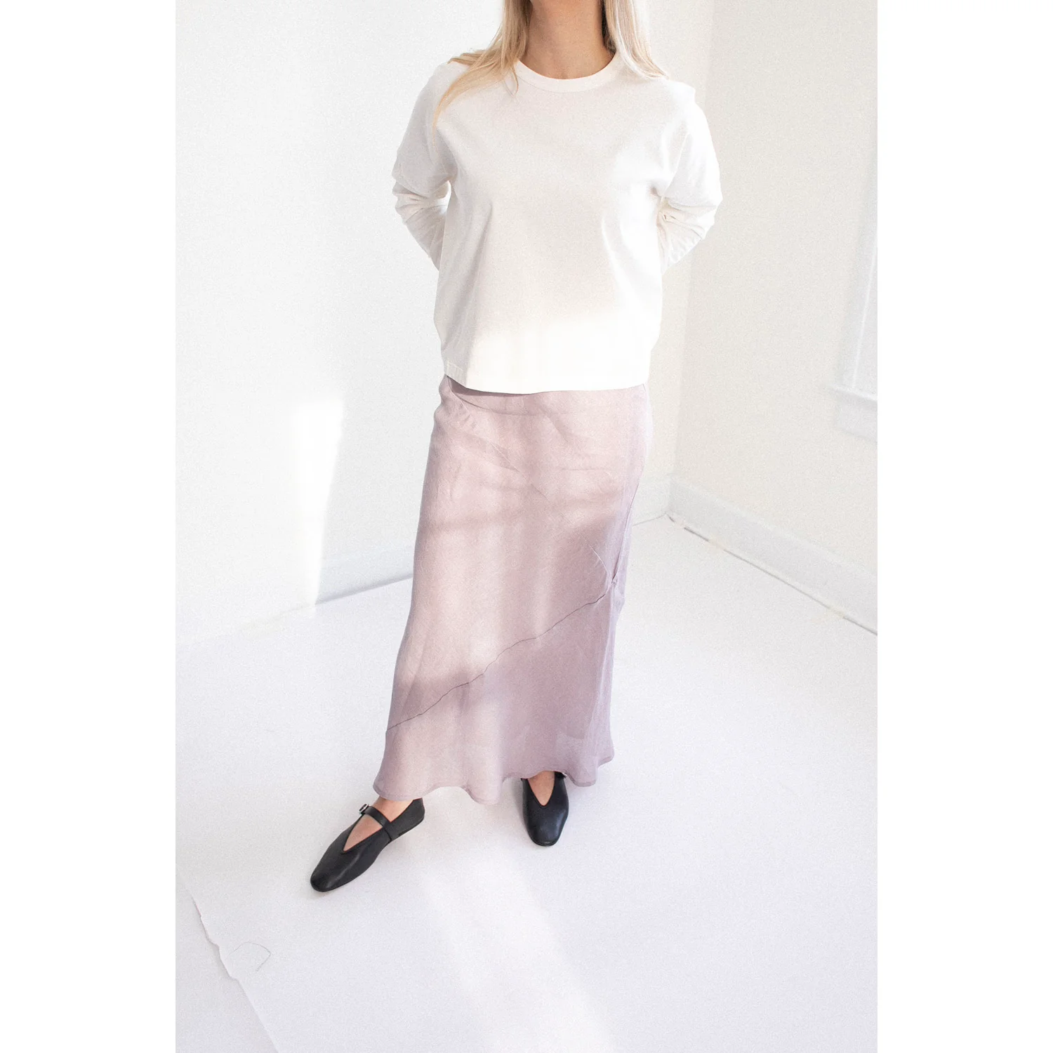 Baserange Larva Skirt in Mori Purple - Image 5