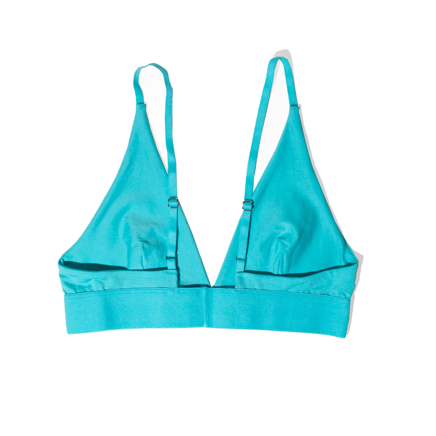 Baserange Triangle Bra in Charles Turquoise - Image 3