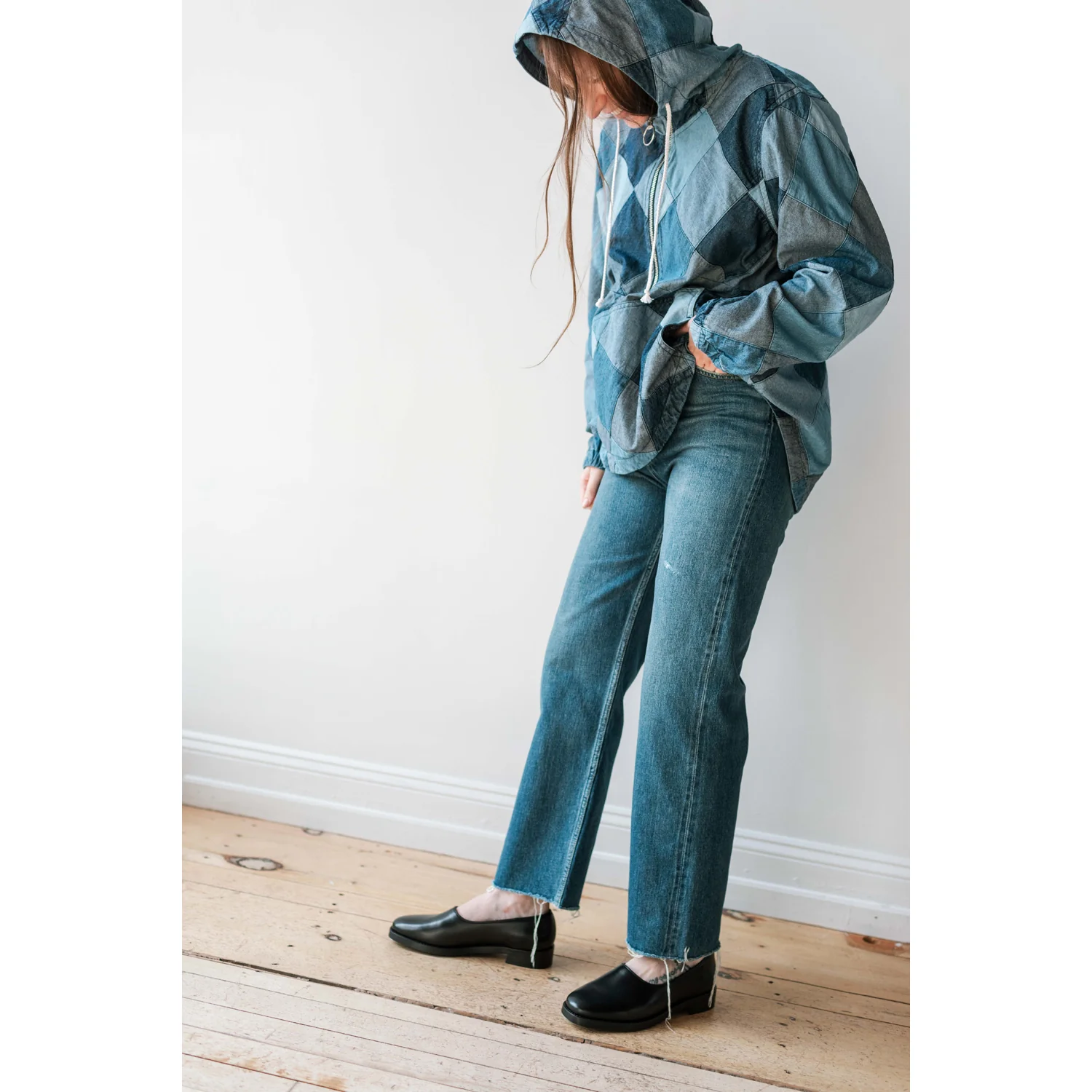 Chimala Selvedge Denim Vintage Straight Cut in Dark Wash - Image 19