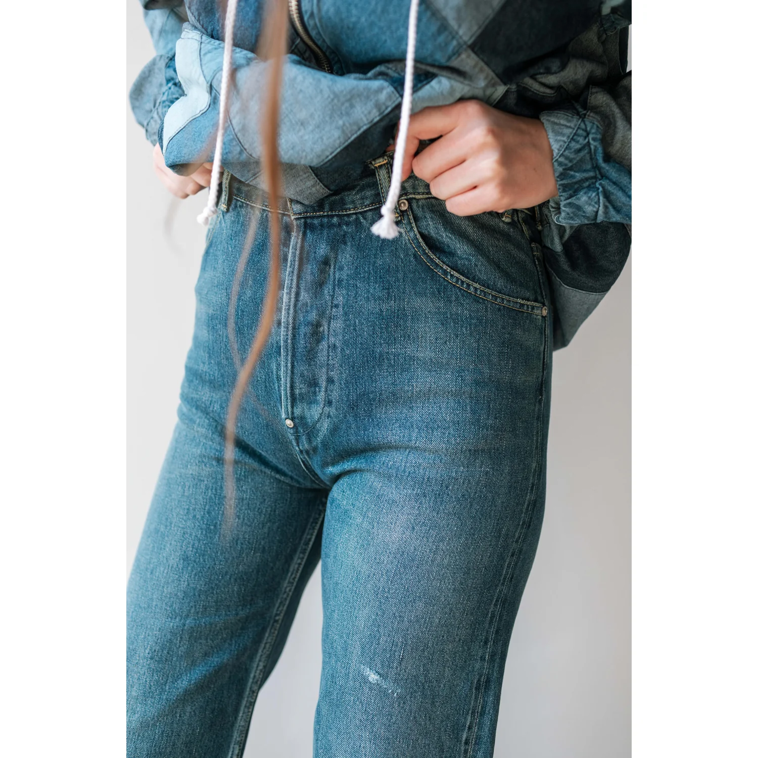 Chimala Selvedge Denim Vintage Straight Cut in Dark Wash - Image 20