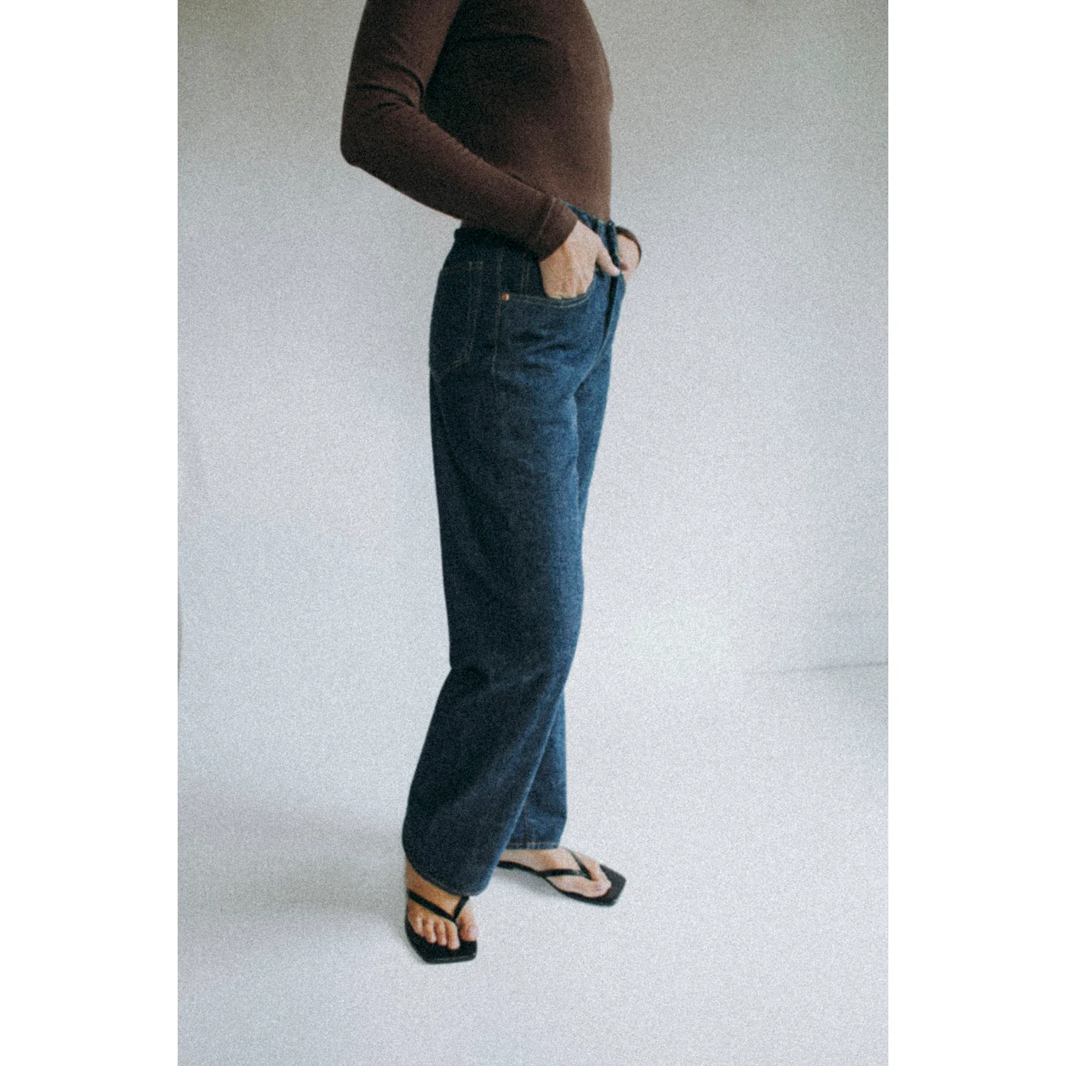 Chimala Unisex 13.5oz Selvedge Denim Straight Cut in Rinse - Image 6