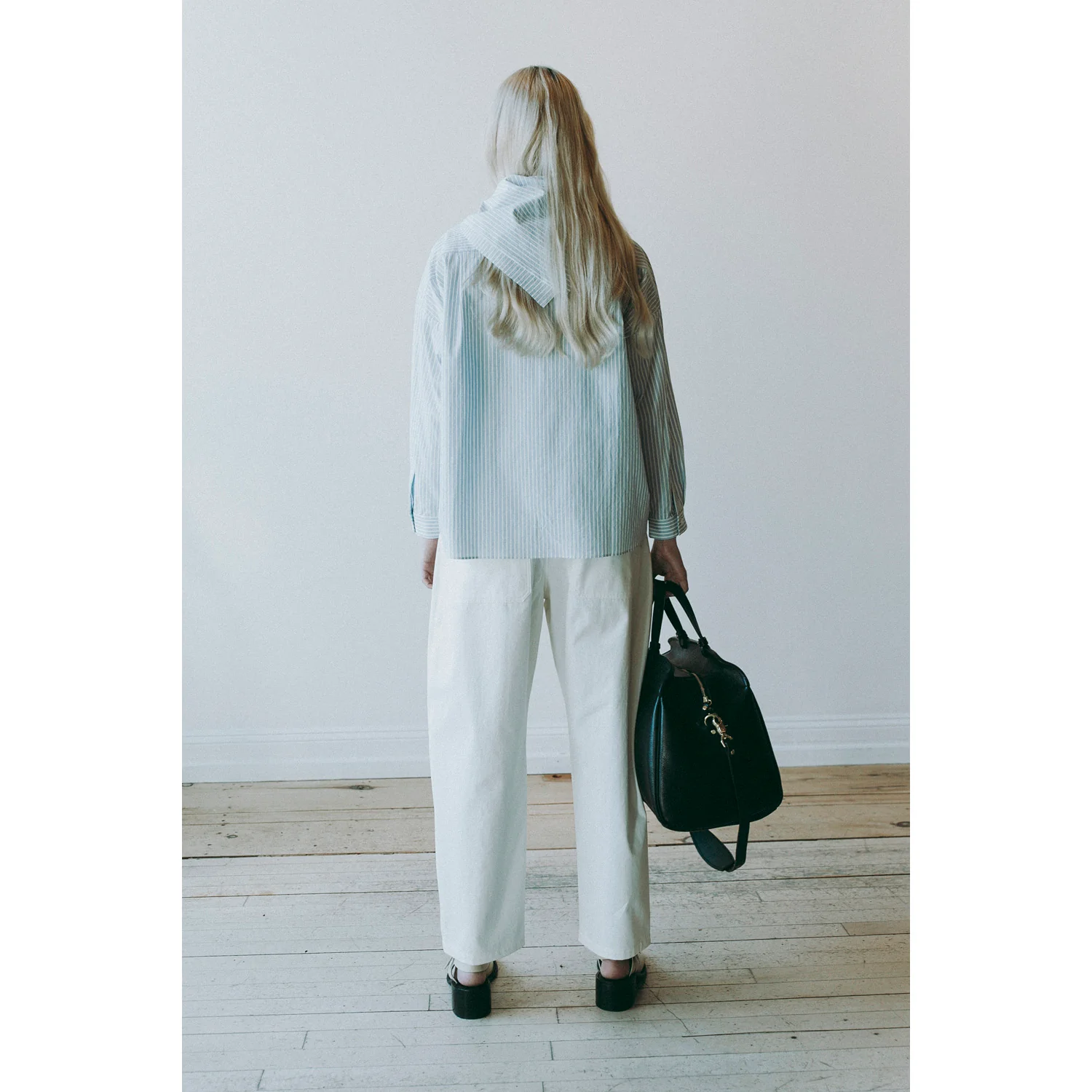 Nicholson & Nicholson Harper Pants in Off White - Image 6