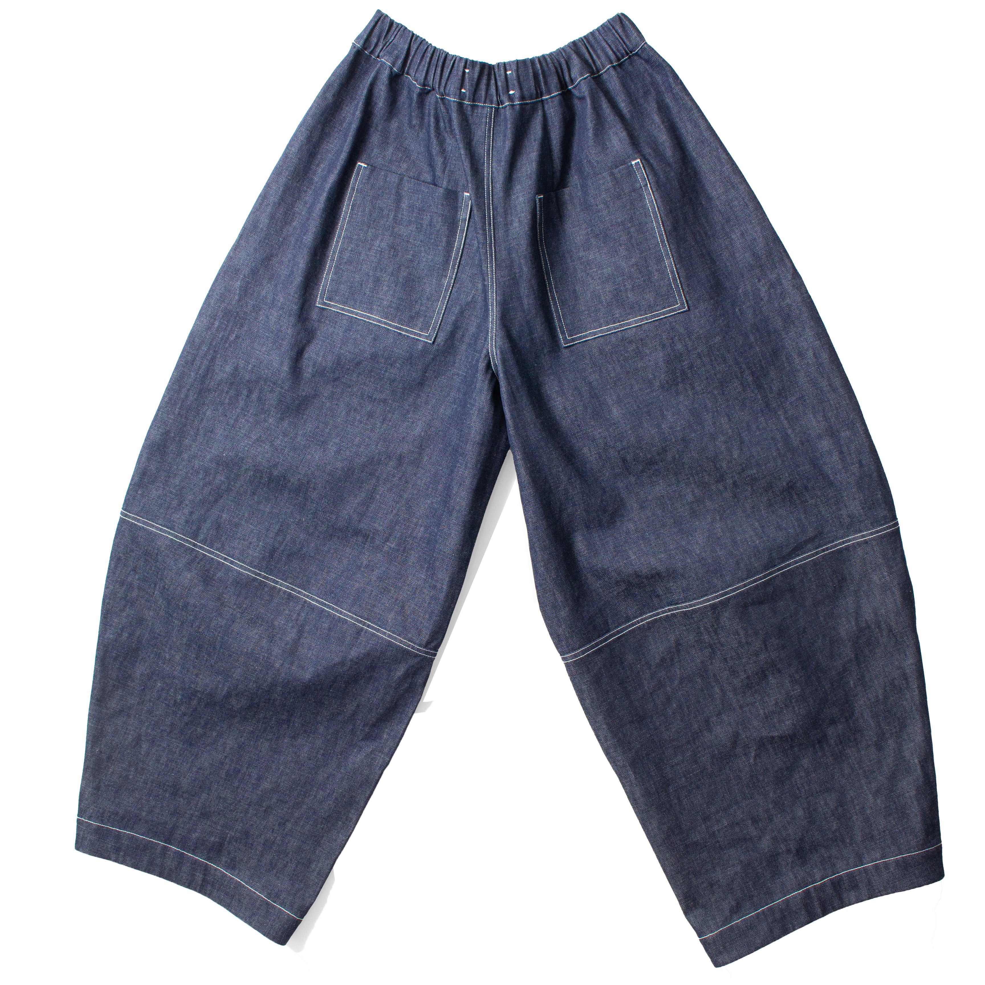 Fabiana Pigna Temis Pant in Denim - Image 3