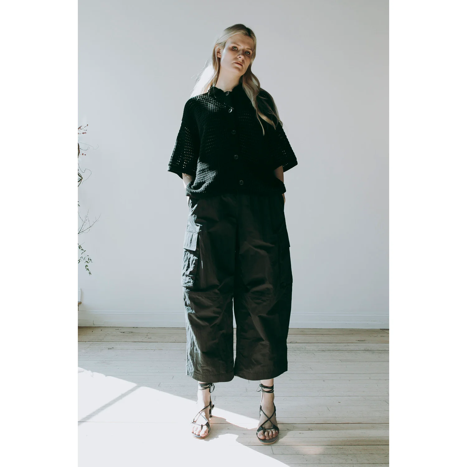 Fabiana Pigna Troba Pant in Onyx - Image 6
