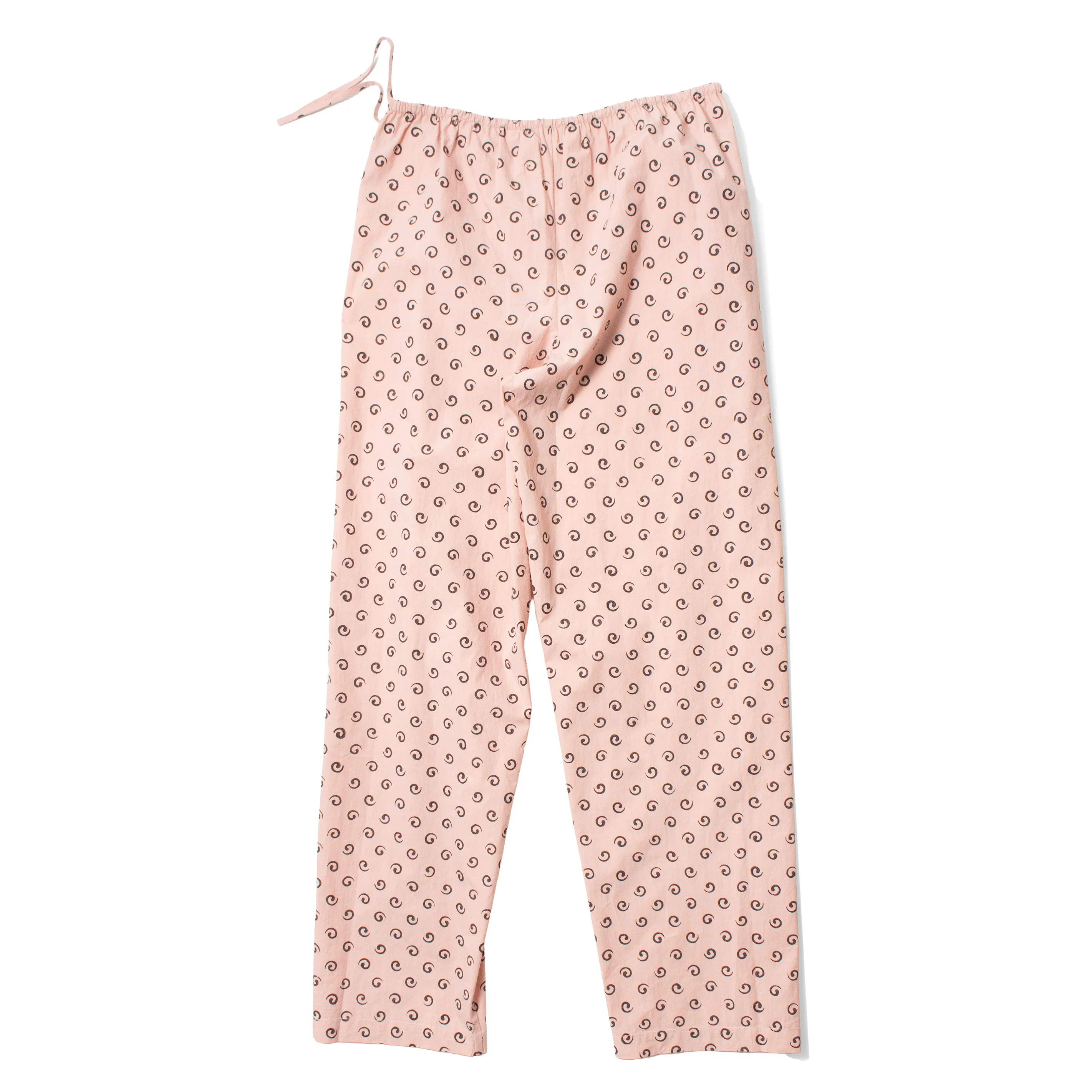 Flor Studio Margie Pant in Pink/Brown Swirl - Image 3