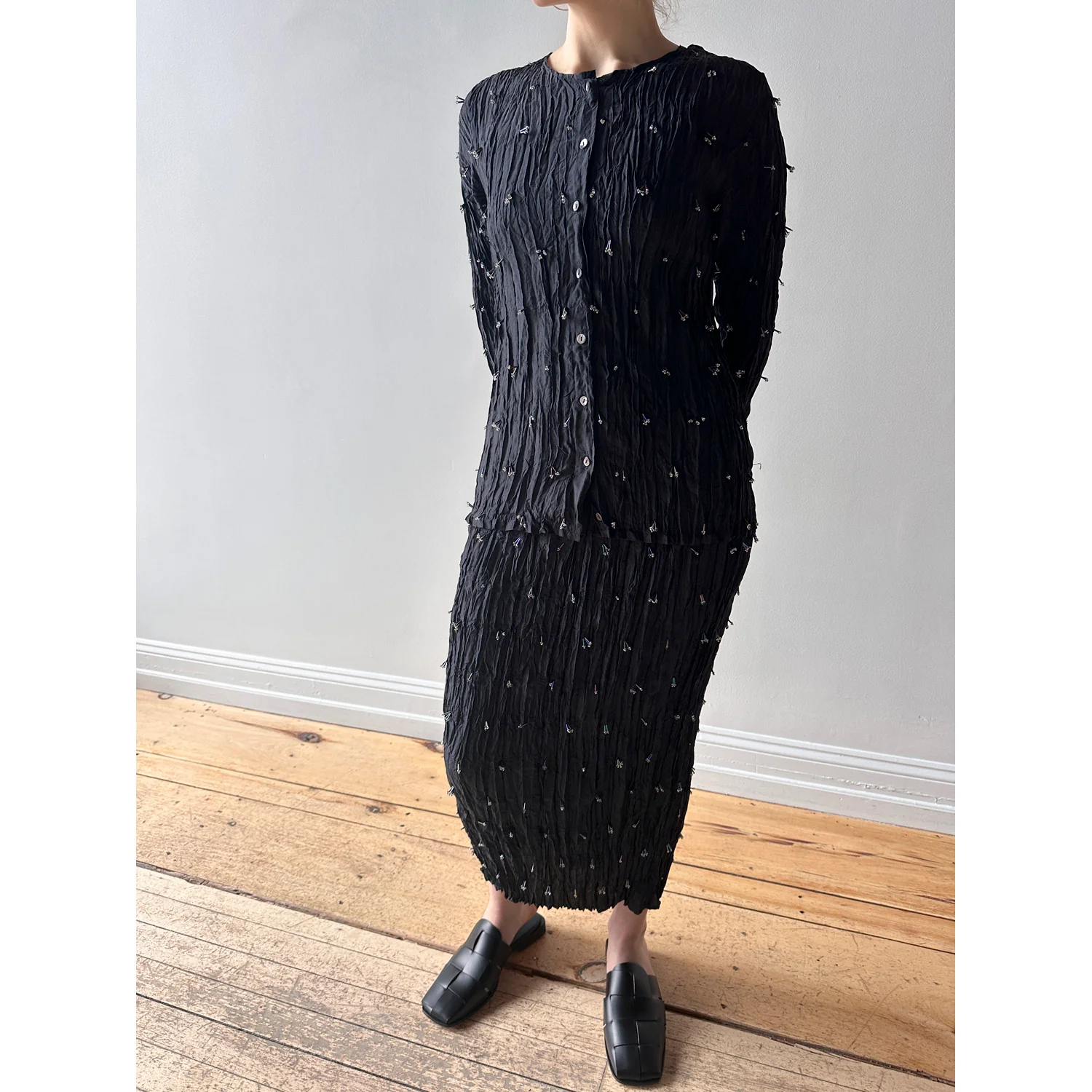 Flor Studio Nina Skirt in Black - Image 6