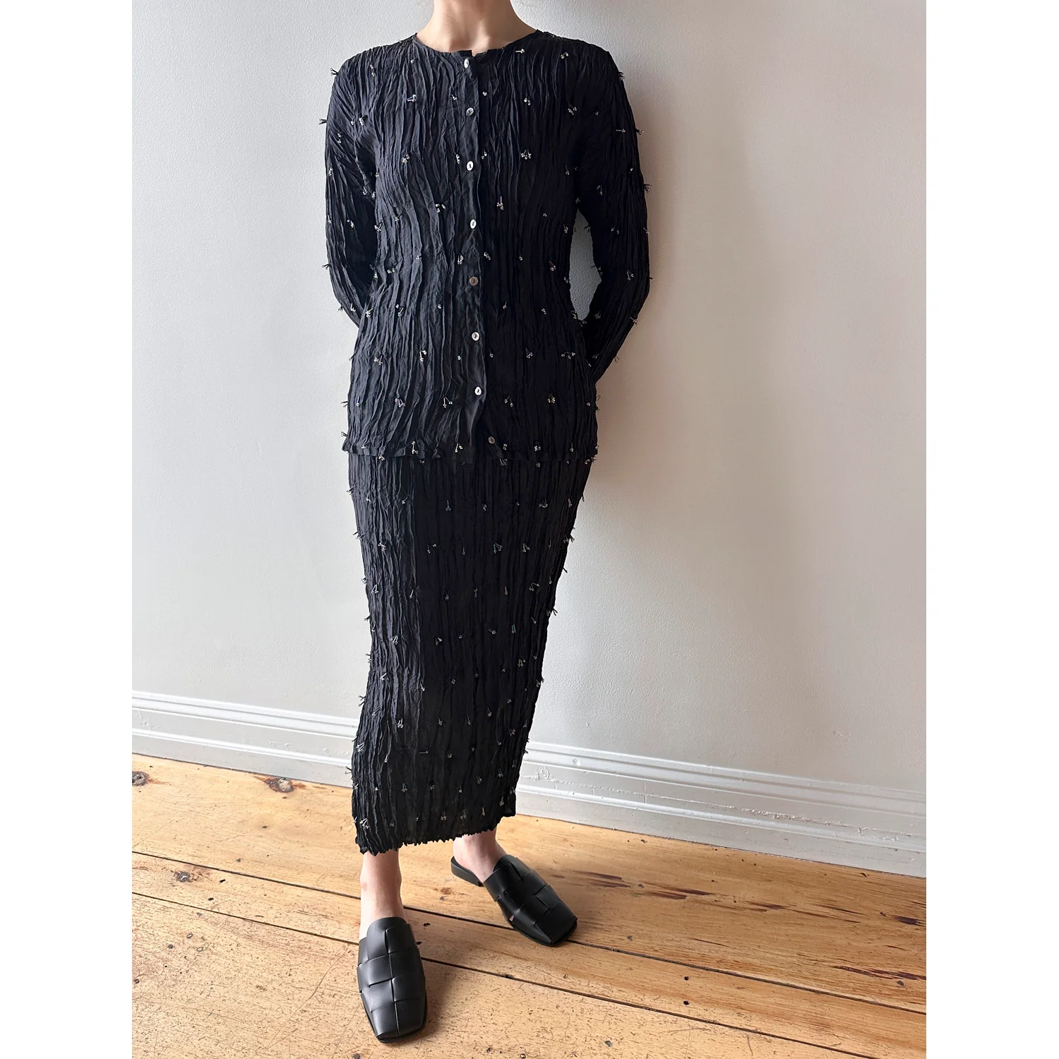 Flor Studio Nina Skirt in Black - Image 7