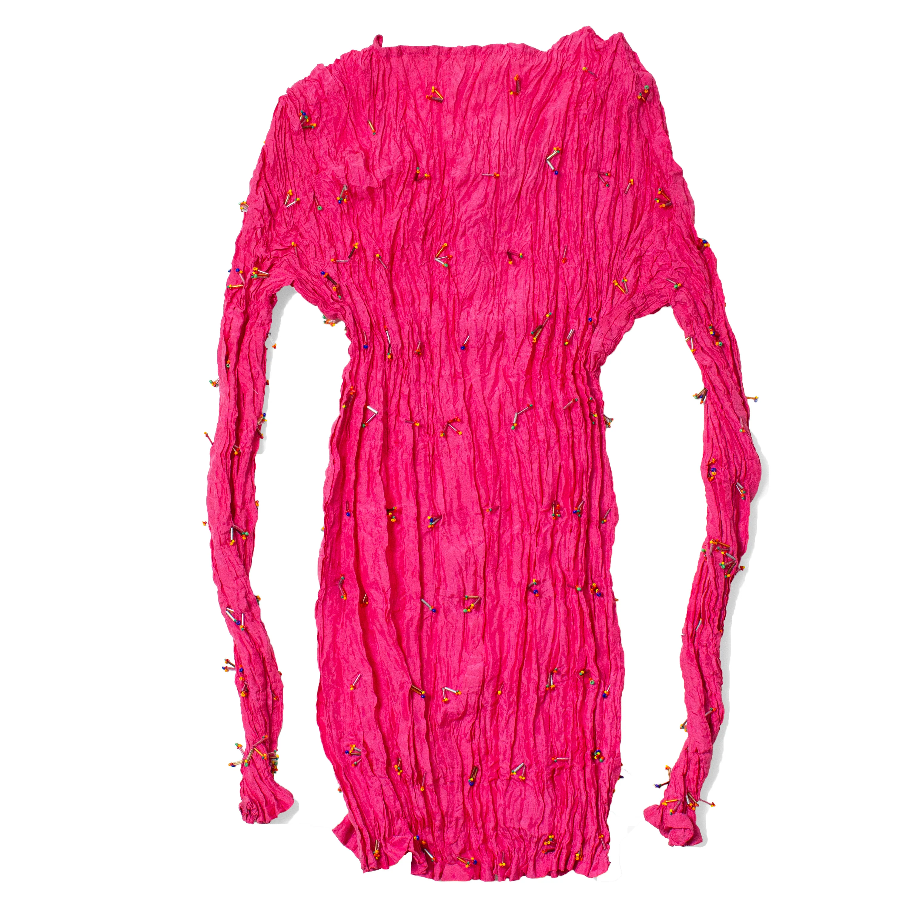 Flor Studio Tubi Top in Fuschia - Image 3