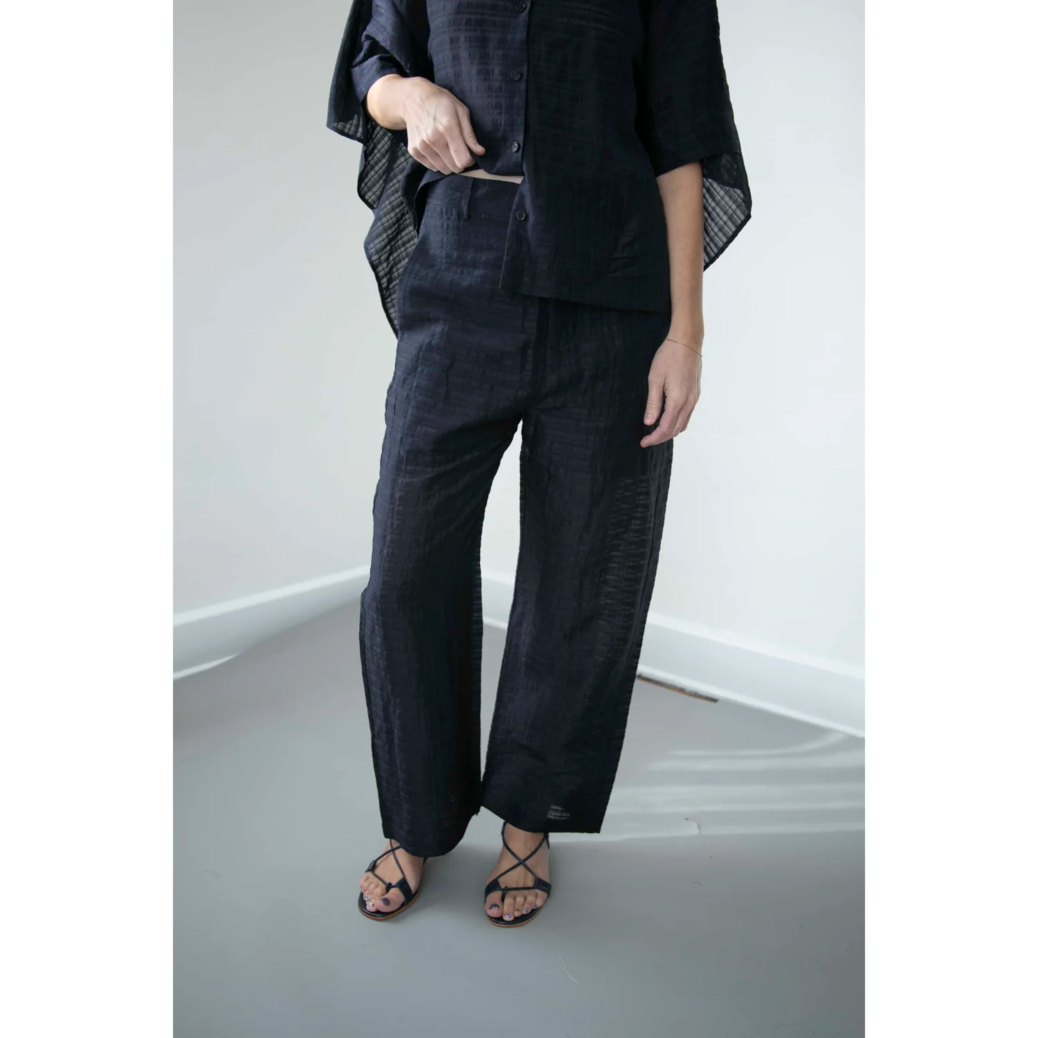 Henrik Vibskov Artist Pants in Navy - Image 10