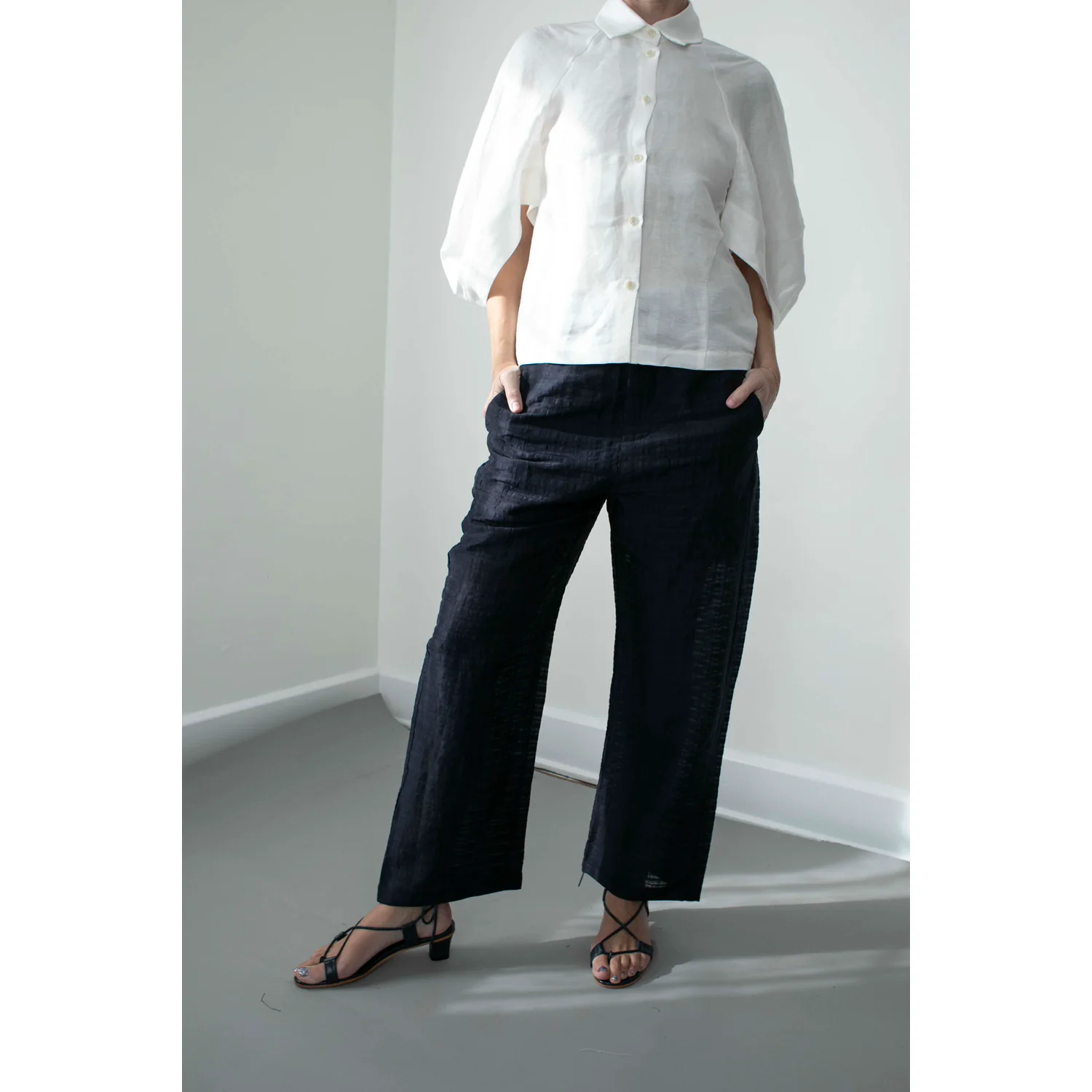 Henrik Vibskov Artist Pants in Navy - Image 12
