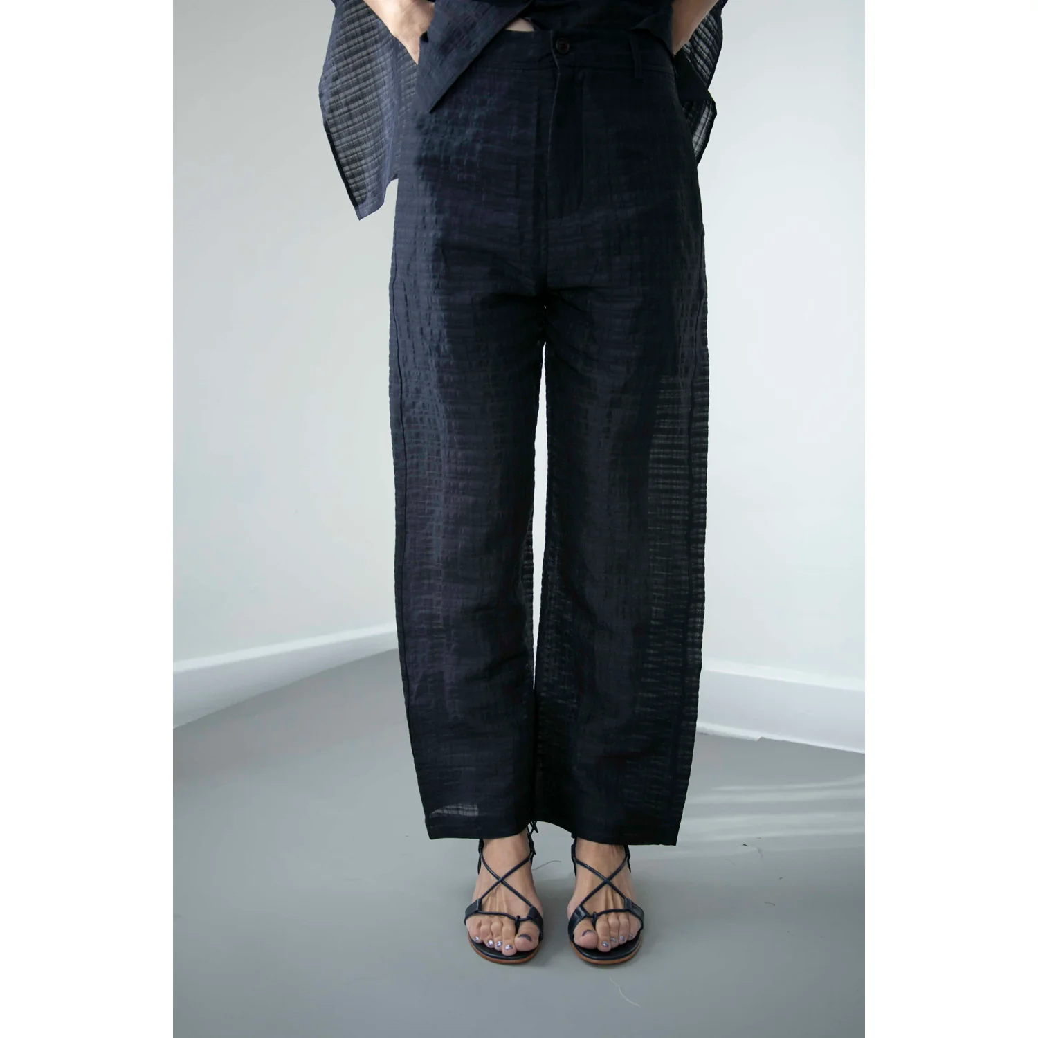 Henrik Vibskov Artist Pants in Navy - Image 6