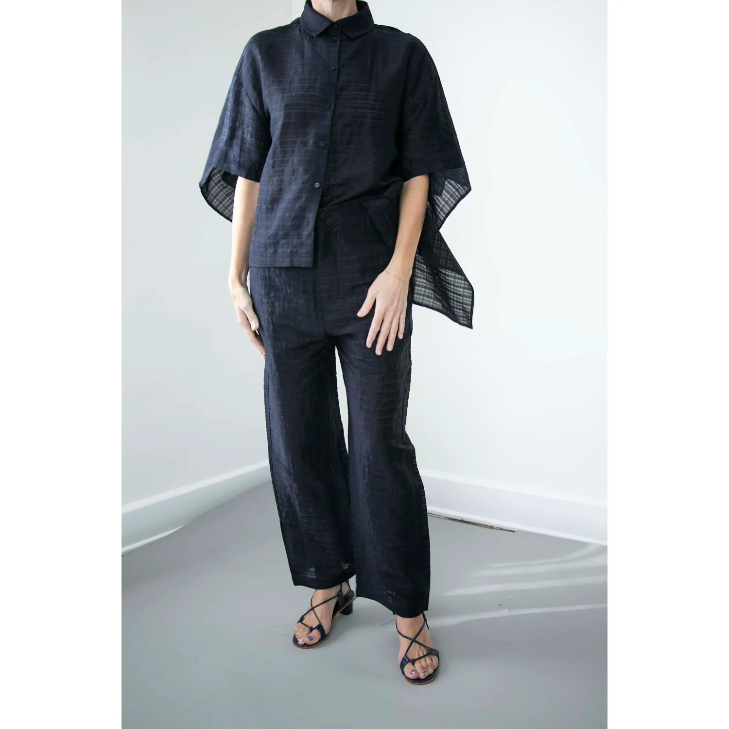 Henrik Vibskov Artist Pants in Navy - Image 8