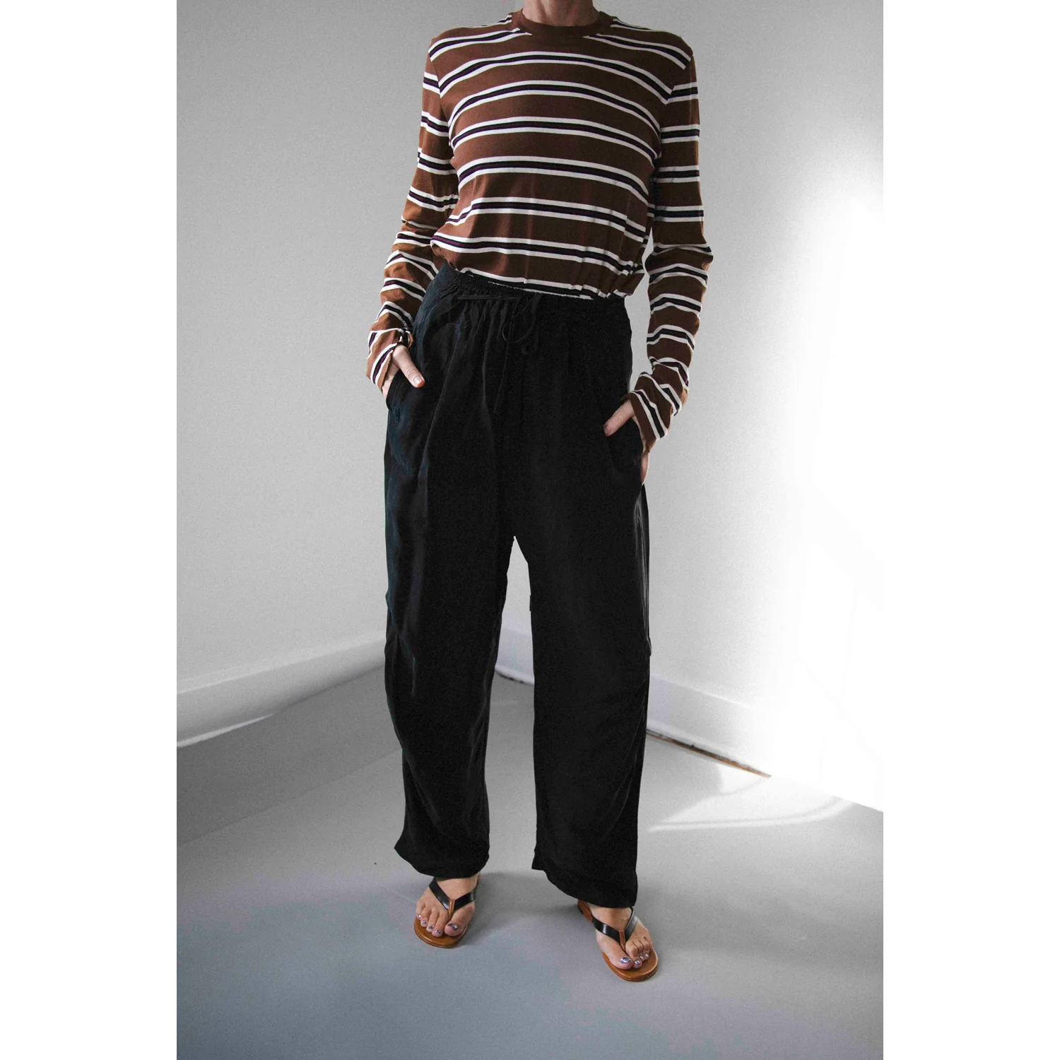 Henrik Vibskov Drawstring Pants in Black - Image 10