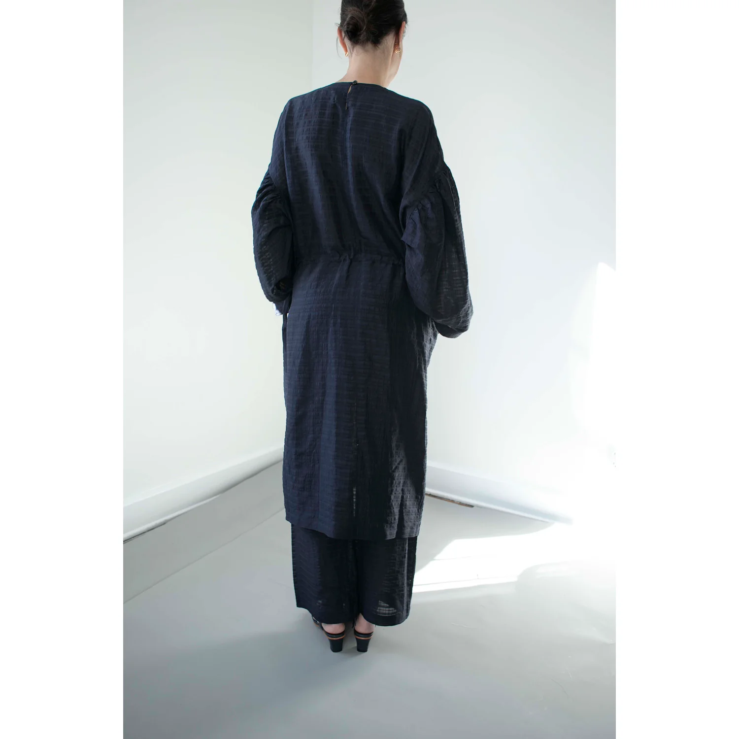 Henrik Vibskov Shelter Dress in Navy - Image 10
