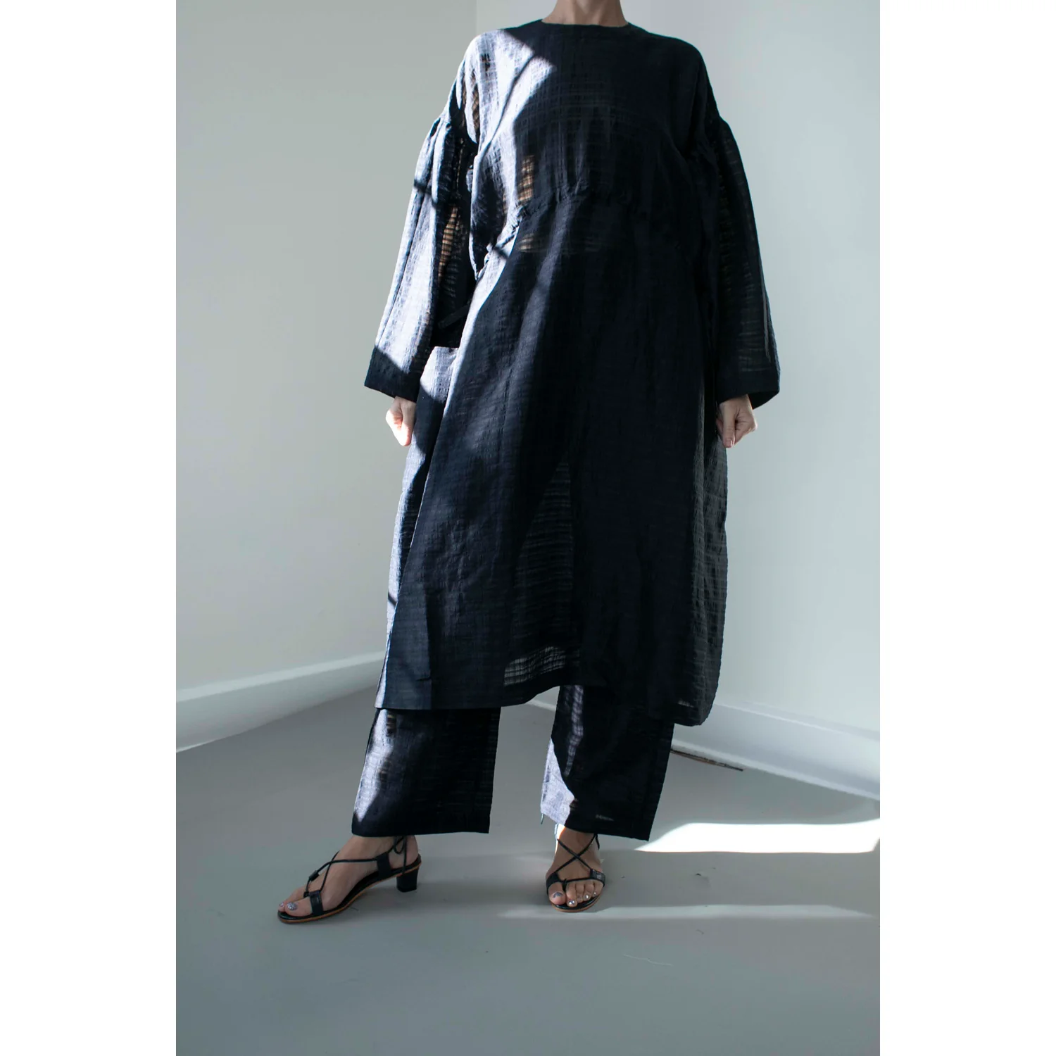 Henrik Vibskov Shelter Dress in Navy - Image 11