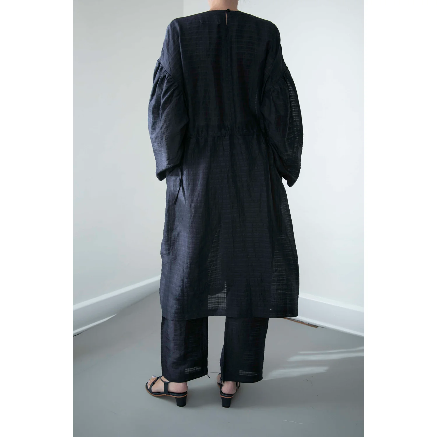 Henrik Vibskov Shelter Dress in Navy - Image 6