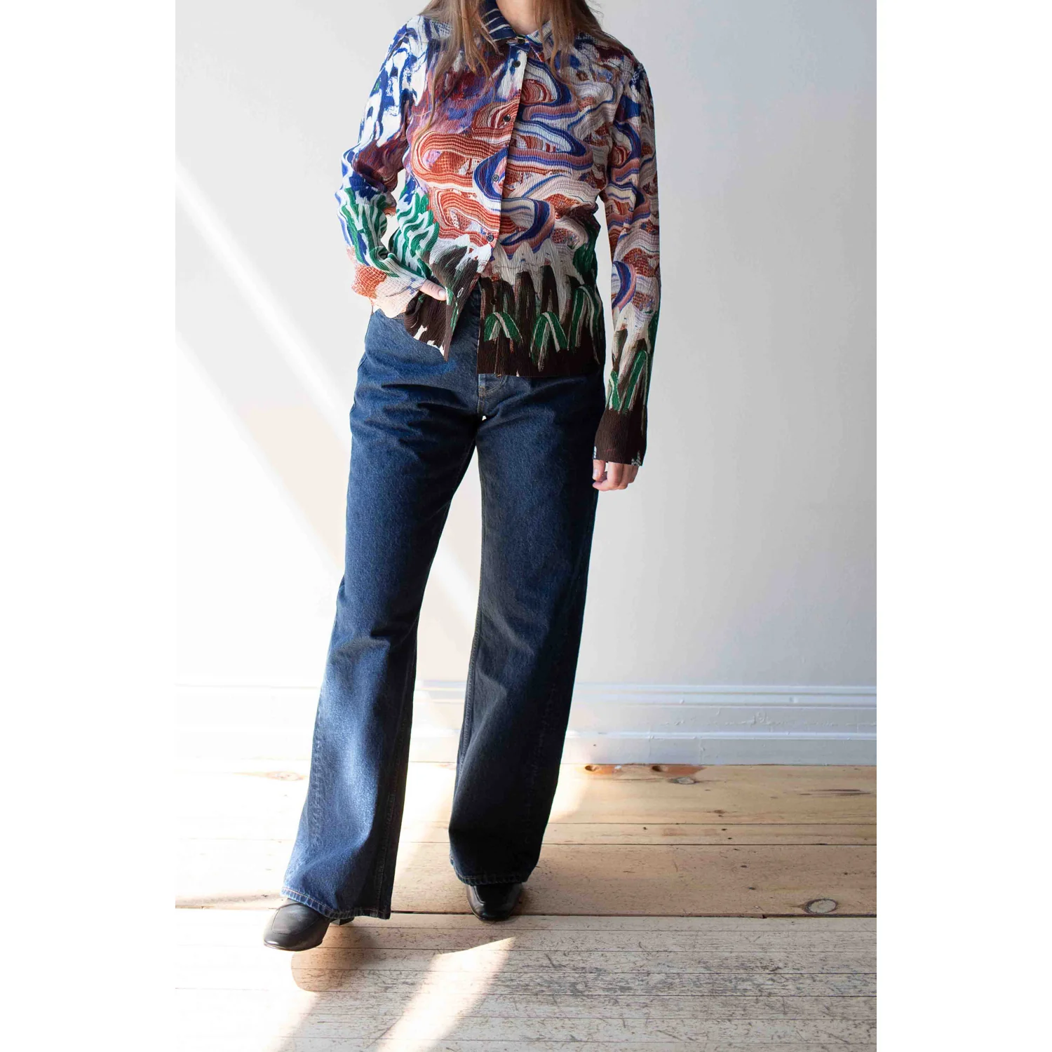 Hope Criss Jeans in Dark Indigo Wash - Image 6