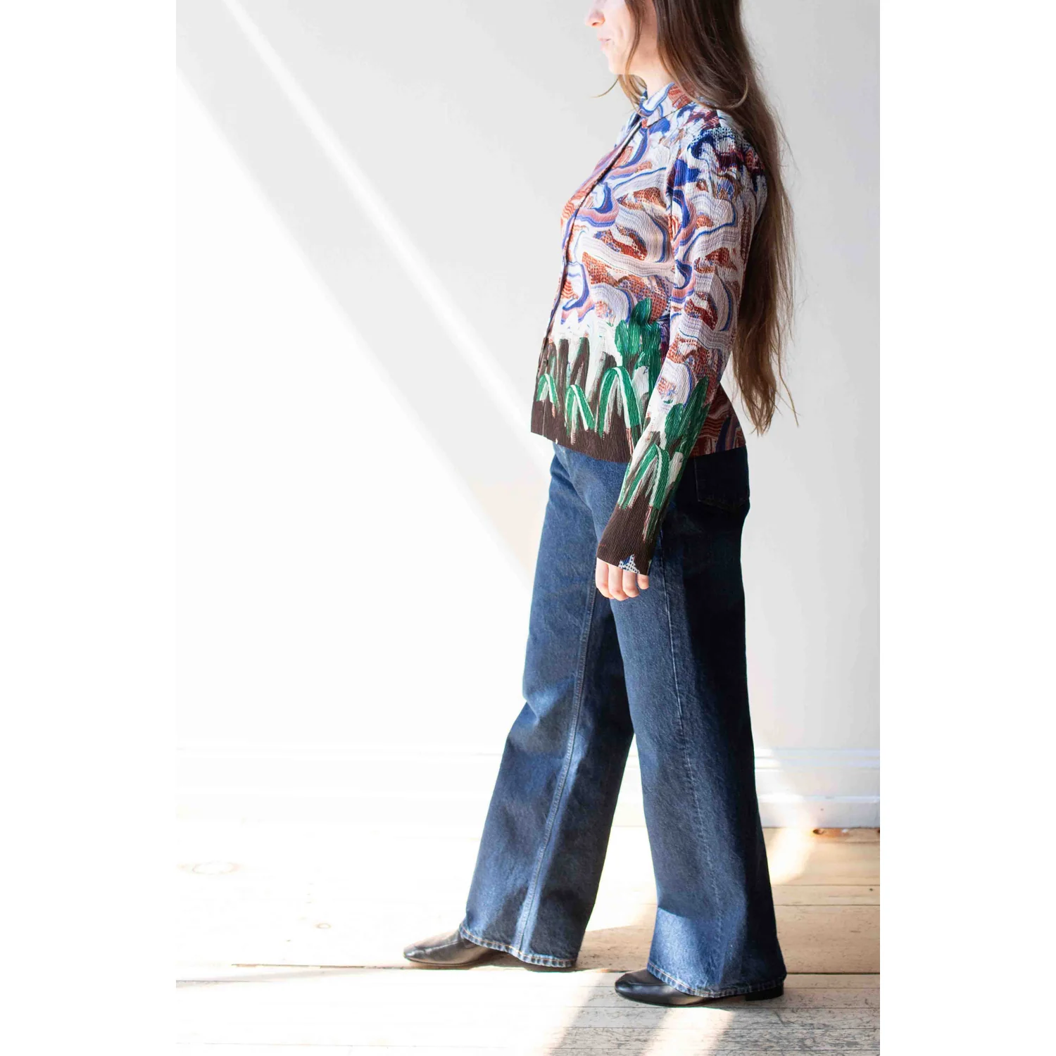 Hope Criss Jeans in Dark Indigo Wash - Image 8