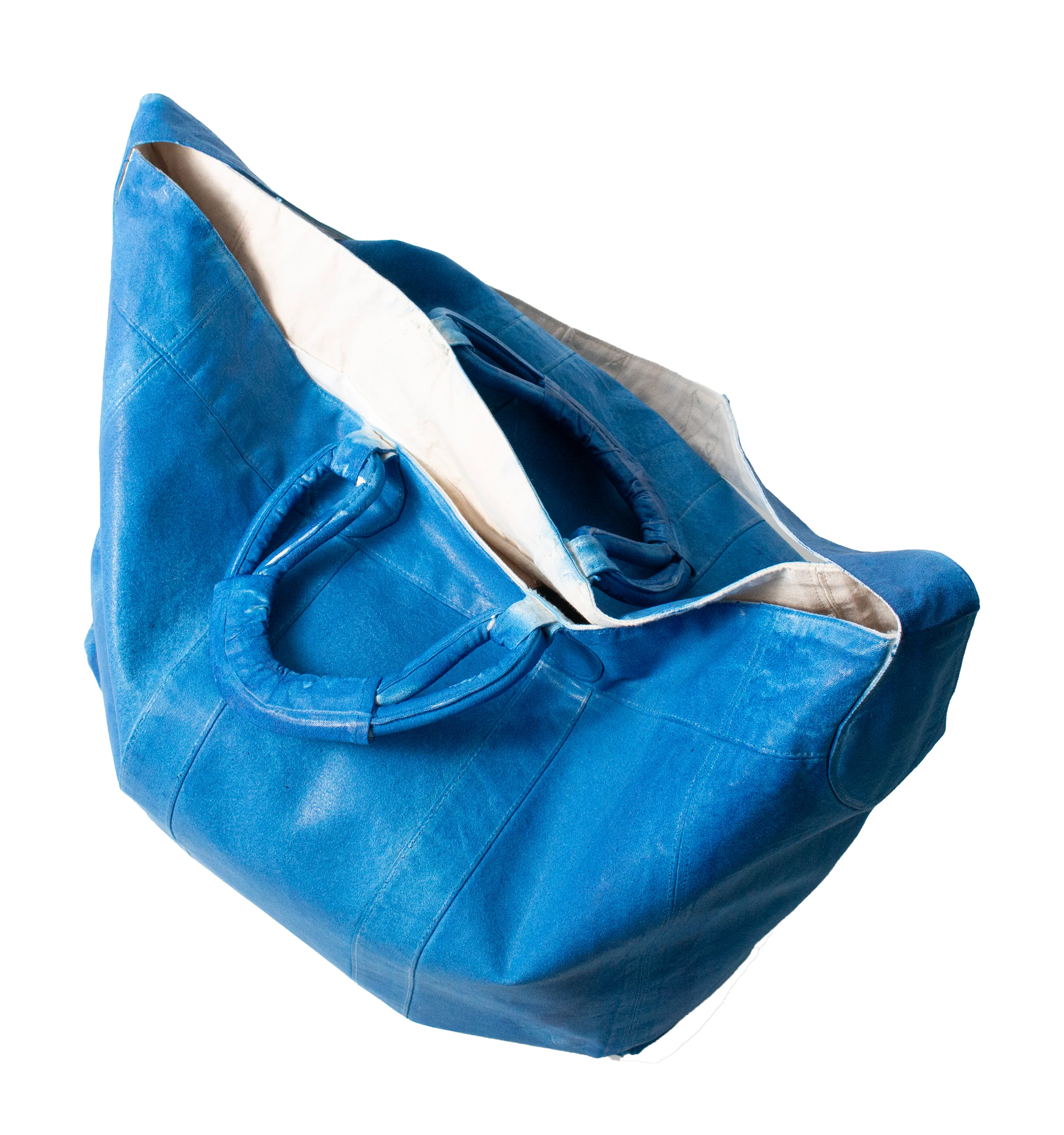 Jesse Kamm Big Bag in Electric Blue Lacquer - Image 3