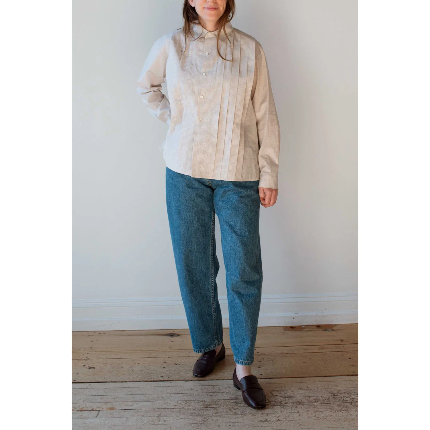 Jesse Kamm California Wides in Cowboy Blue Denim - Image 12