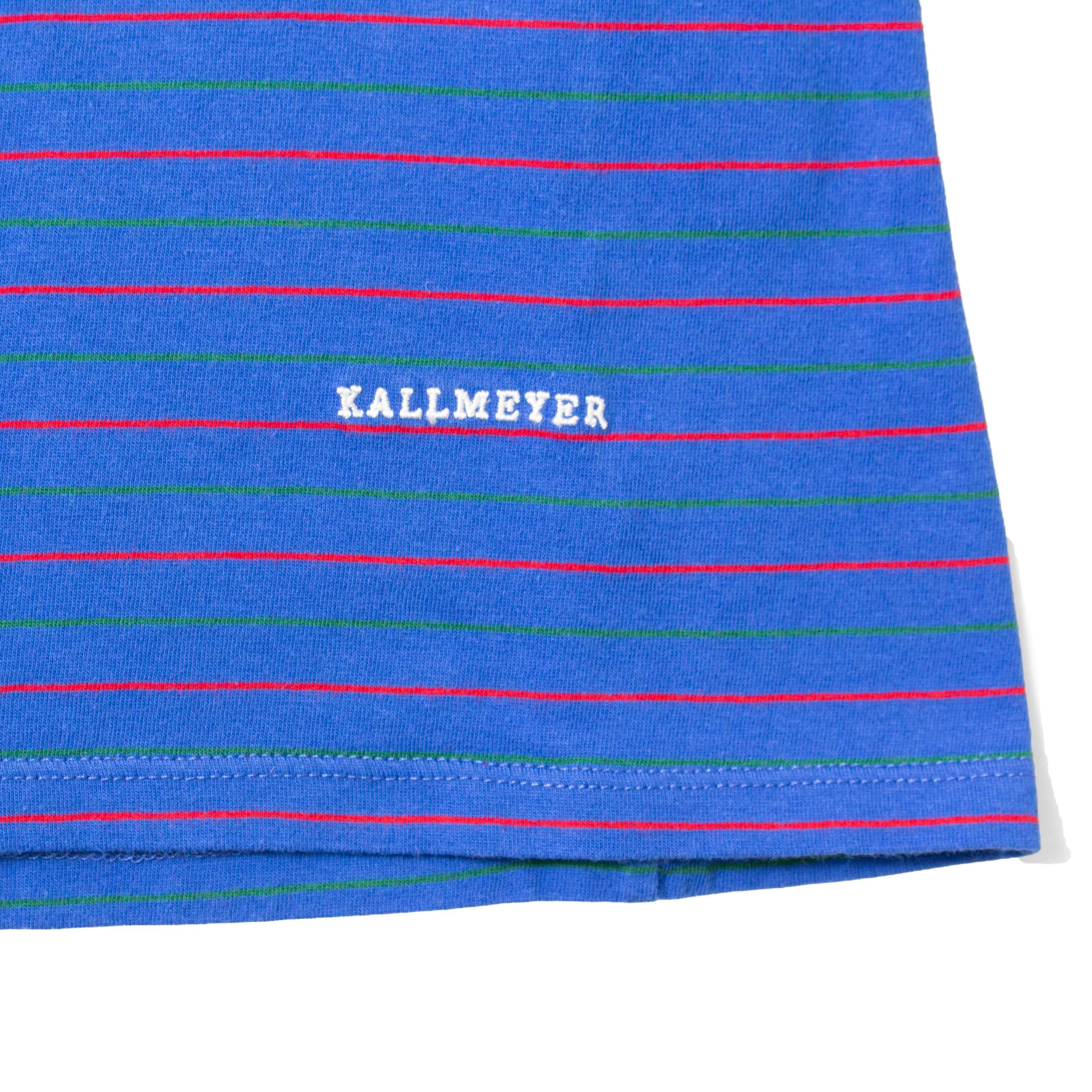 Kallmeyer Kenzie T-Shirt in Cobalt Multi Stripe - Image 4