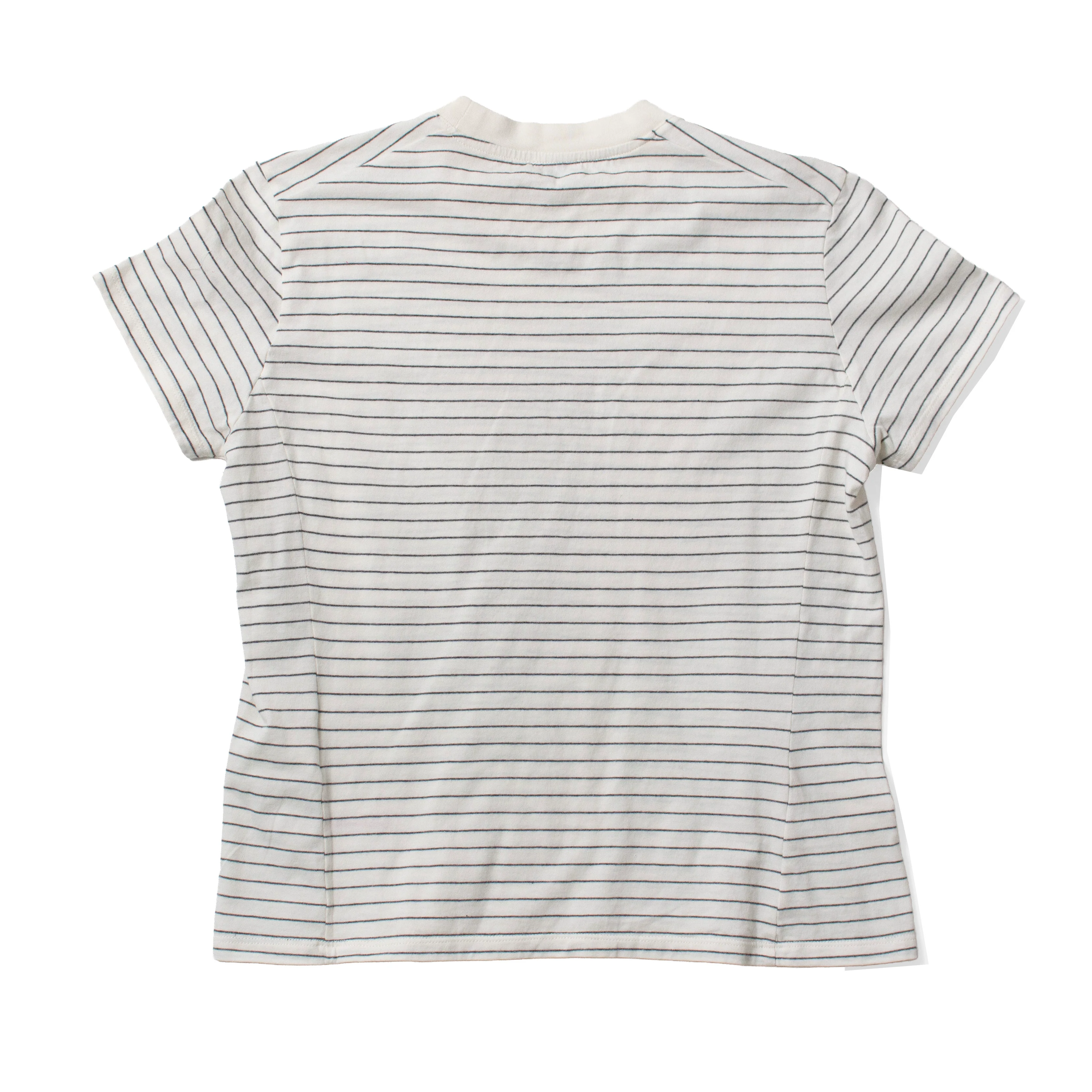 Kallmeyer Kenzie T-Shirt in Ivory & Heather Grey - Image 3
