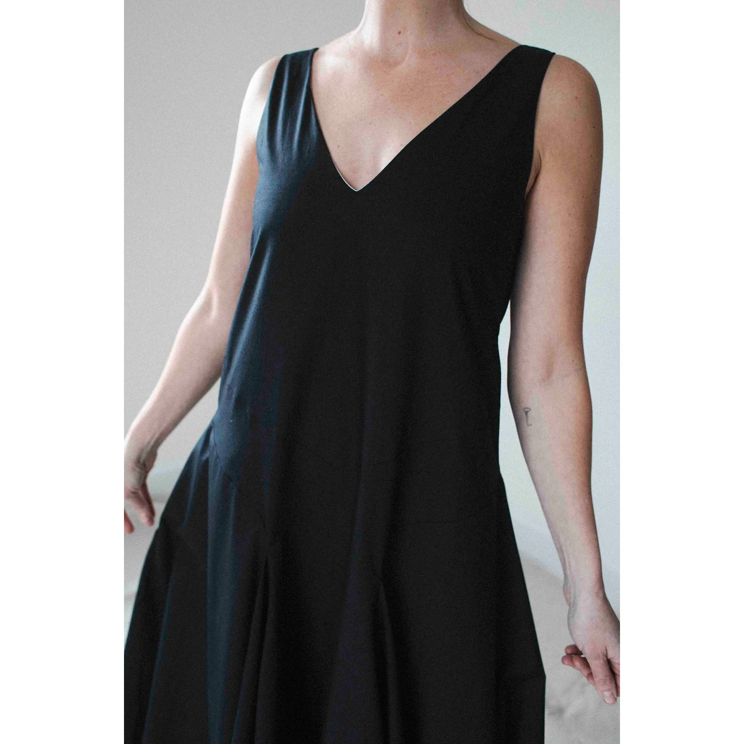 Kallmeyer Millie Gusset Dress in Black/White - Image 6