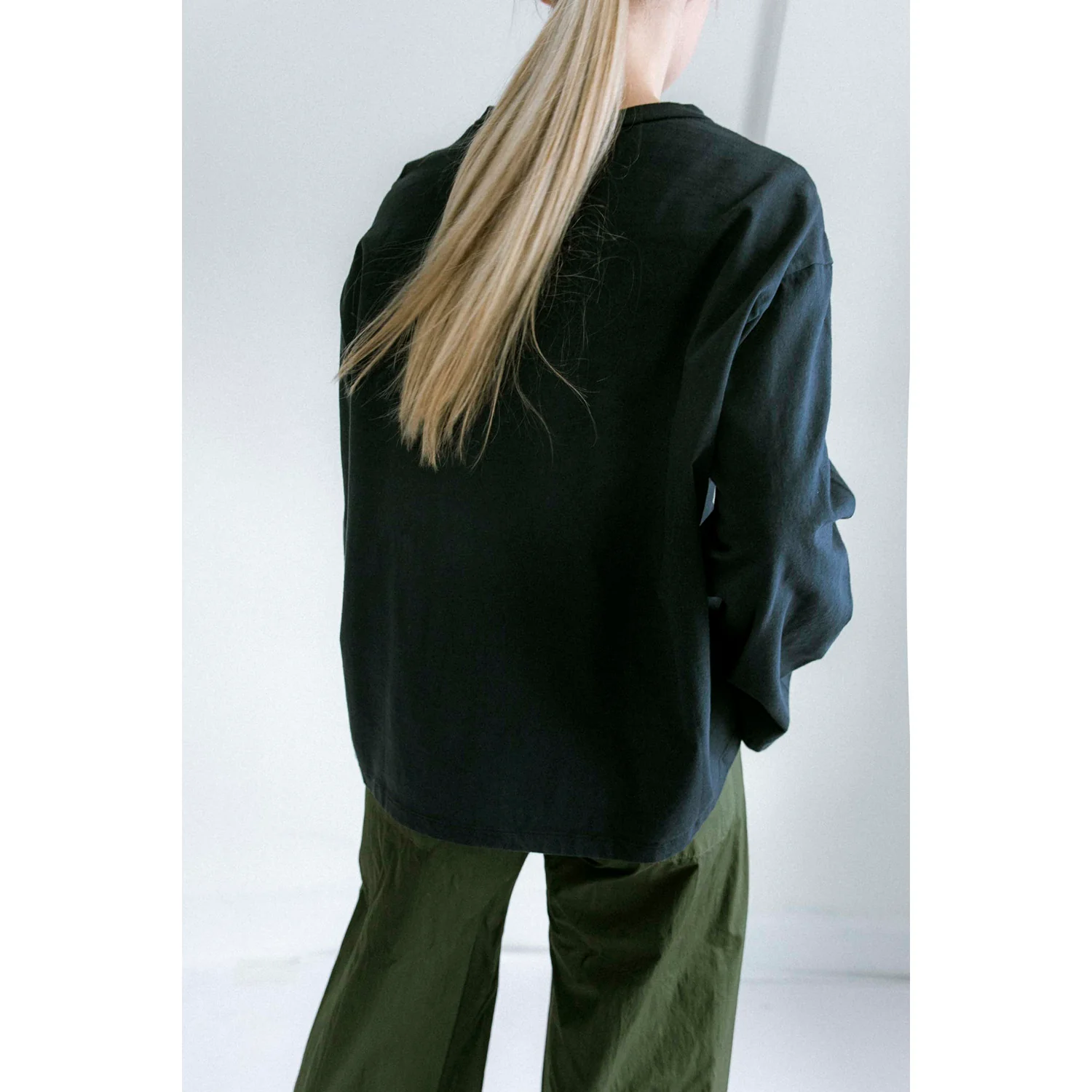 Labo.Art Greca Top in Atlantic - Image 6