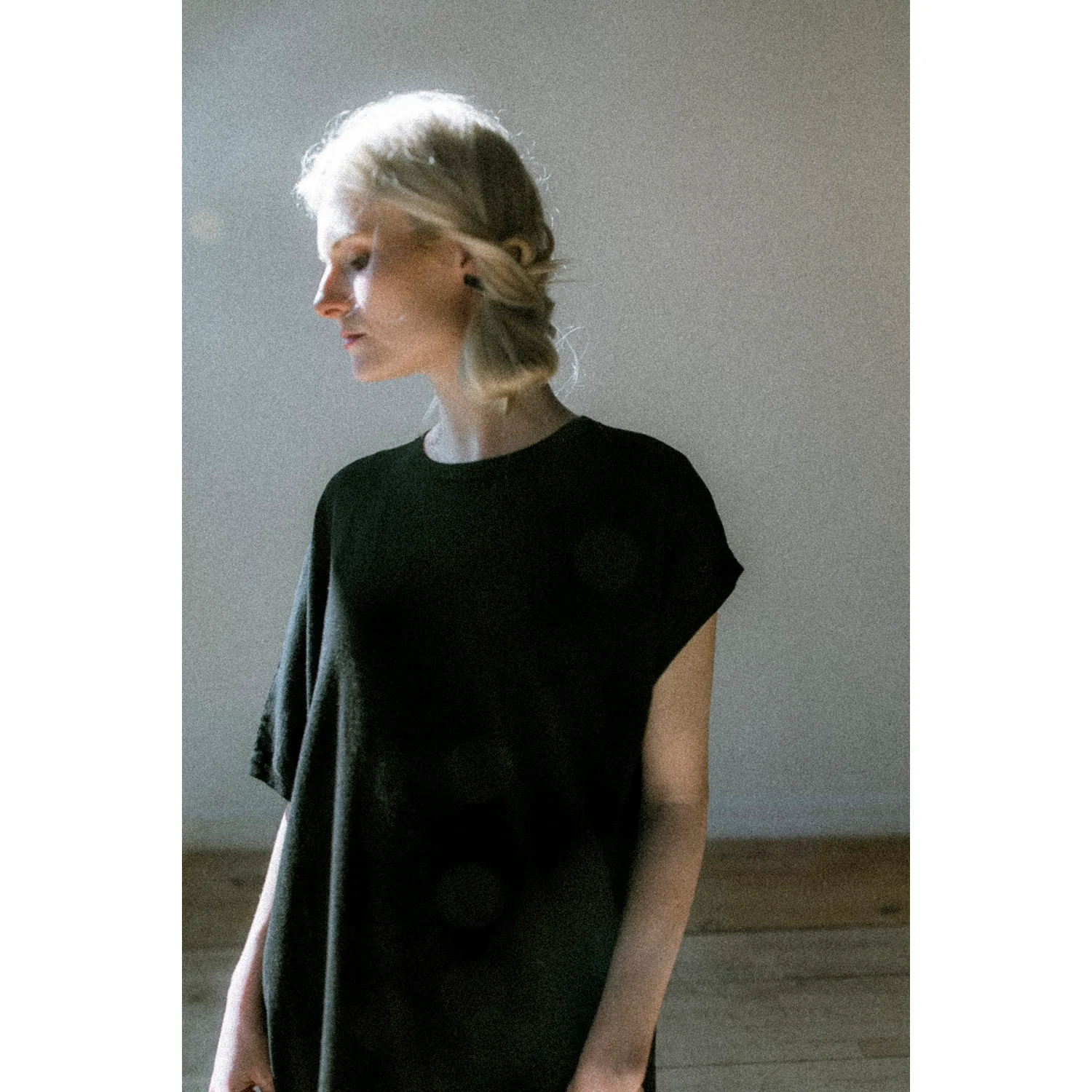 Lauren Manoogian Askew Caftan in Black - Image 5