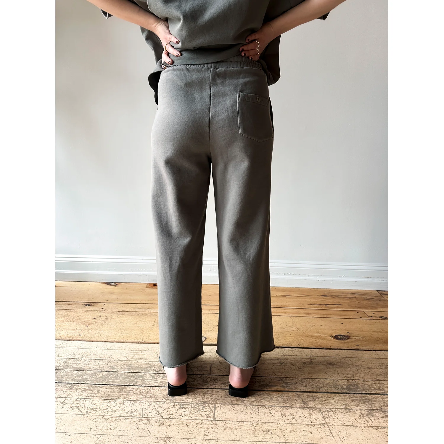 Lauren Manoogian Fleece Pants in Fatigue - Image 6