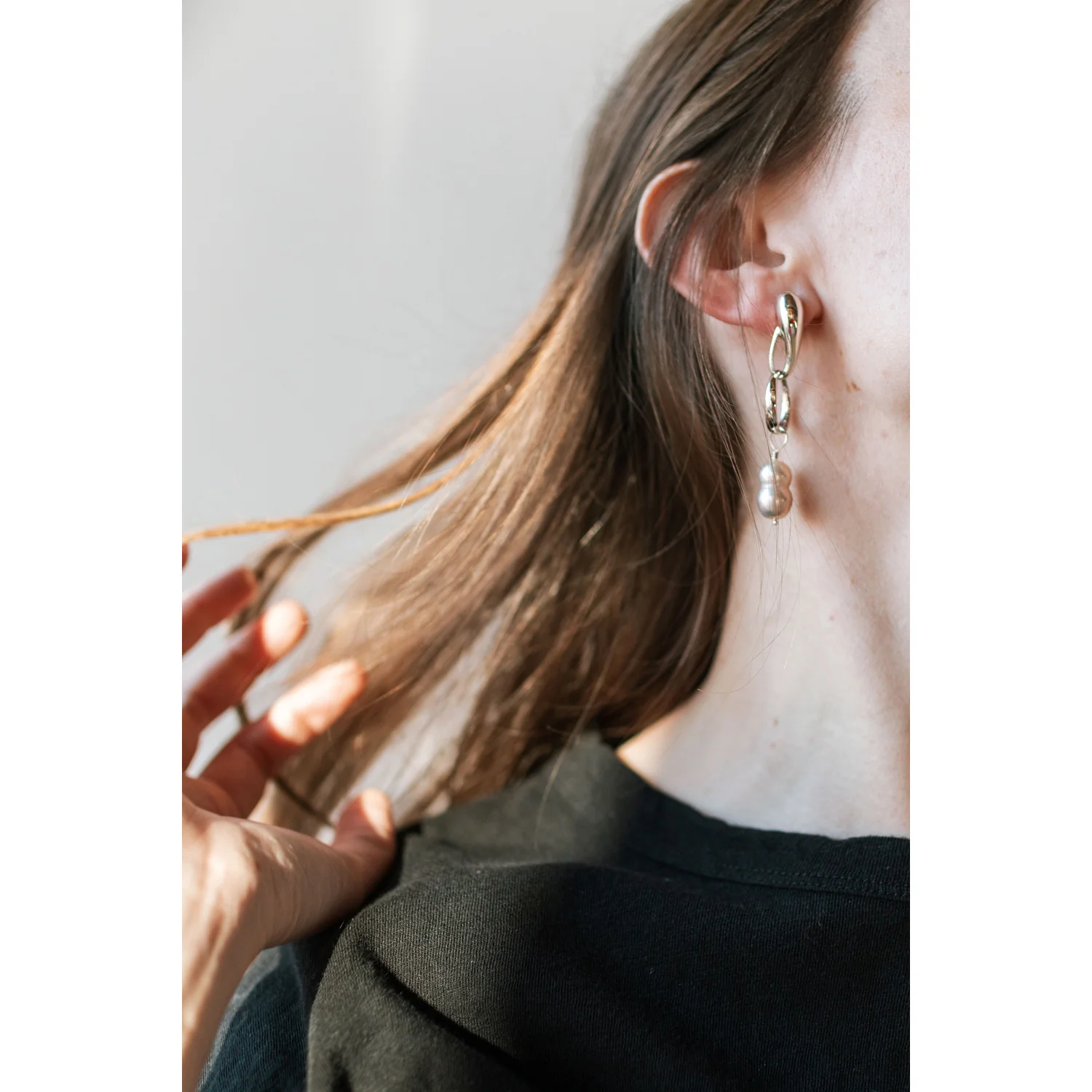Leigh Miller Chrysalis Earrings in Sterling Silver - Image 9