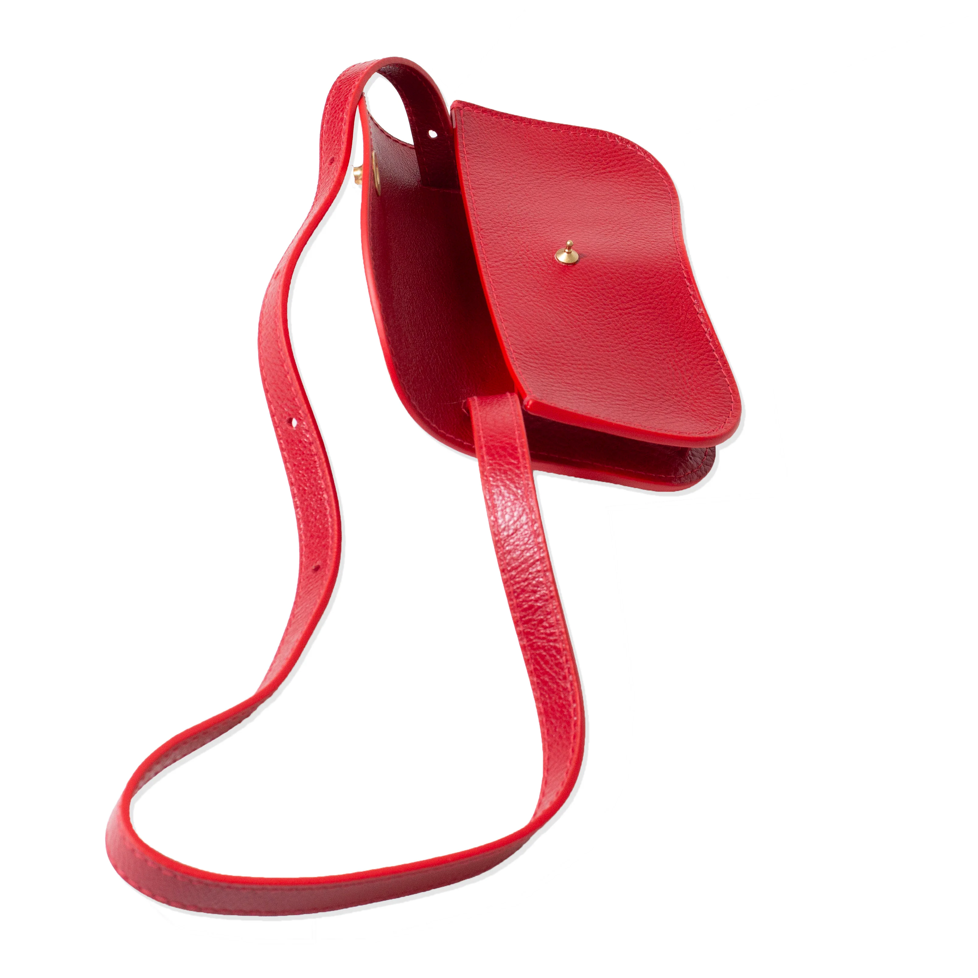 Lindquist Faba Bag in Carmine - Image 2