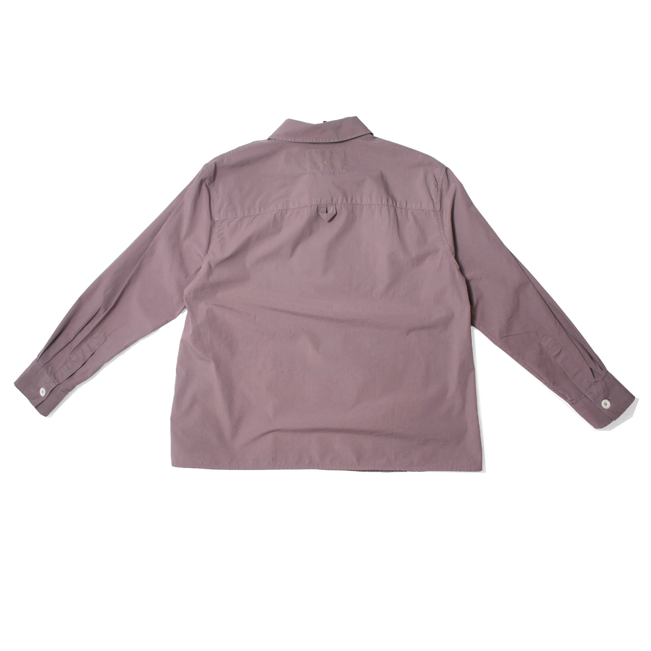 MHL. Swing Shirt in Mineral Pink Washed Cotton Poplin - Image 3