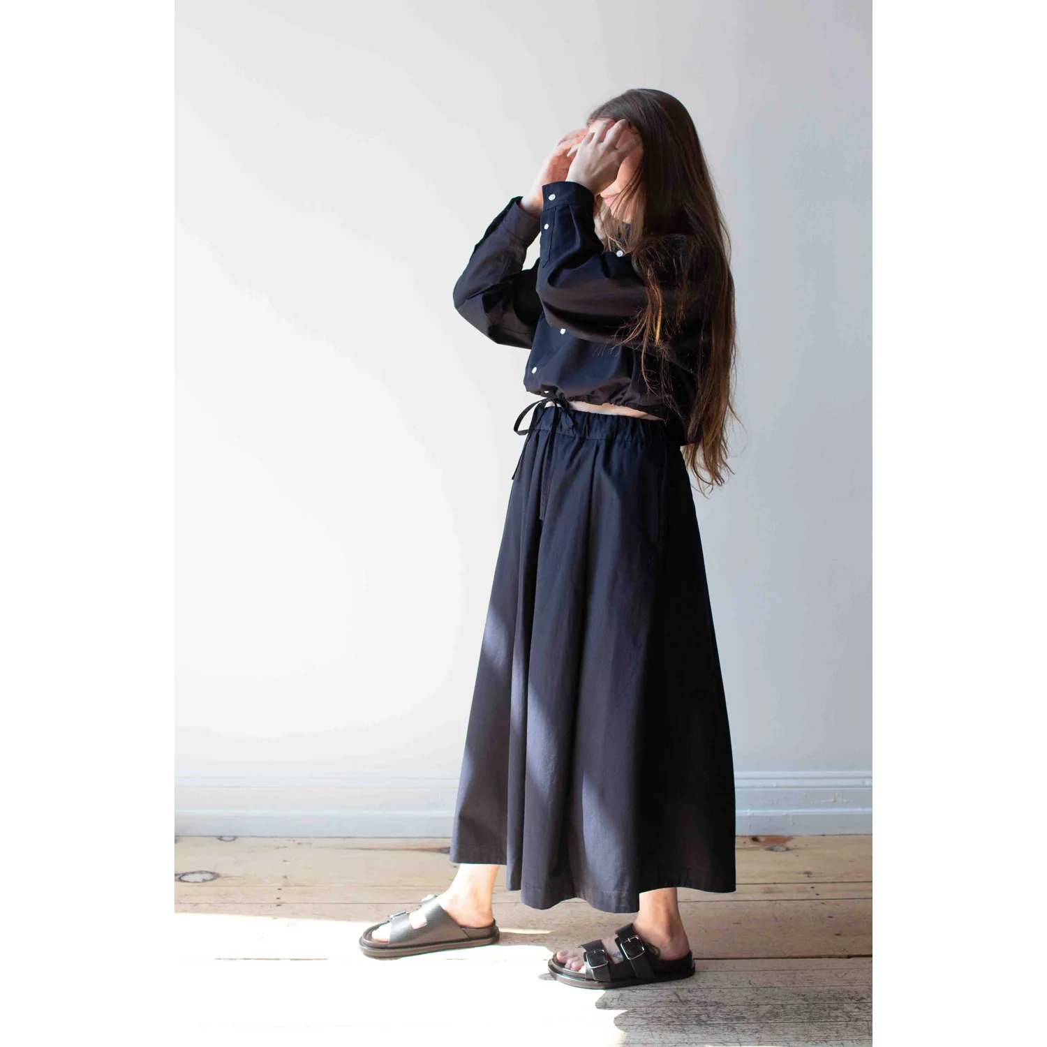 Nicholson & Nicholson Dolly Skirt in Navy - Image 4