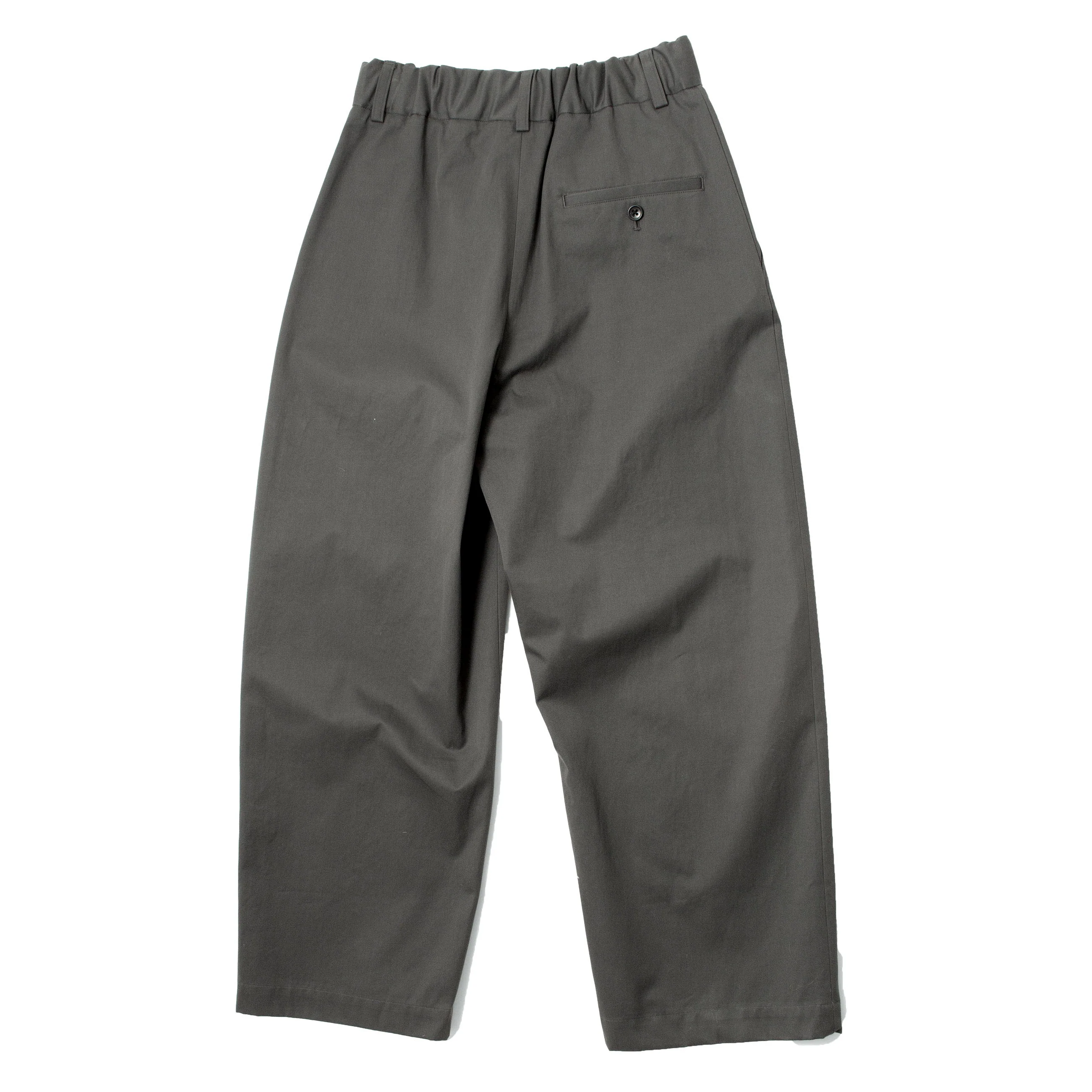 Nicholson & Nicholson Ecru Pants in Charcoal - Image 3