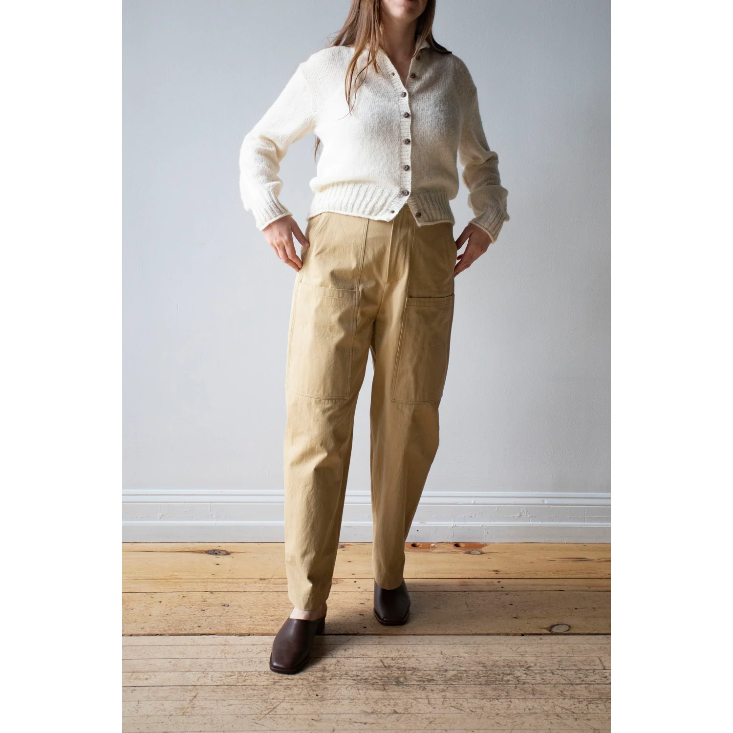 Nicholson & Nicholson Ralph Pants in Beige - Image 4