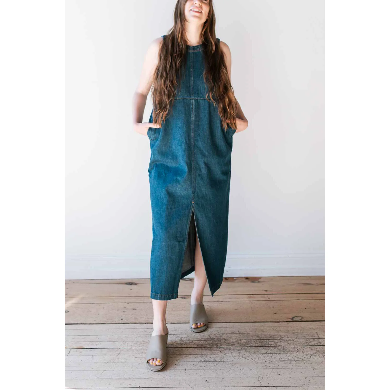 Rachel Comey Baldan Dress in Indigo - Image 4