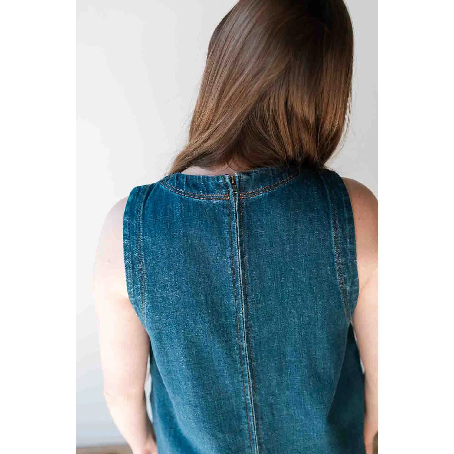 Rachel Comey Baldan Dress in Indigo - Image 7