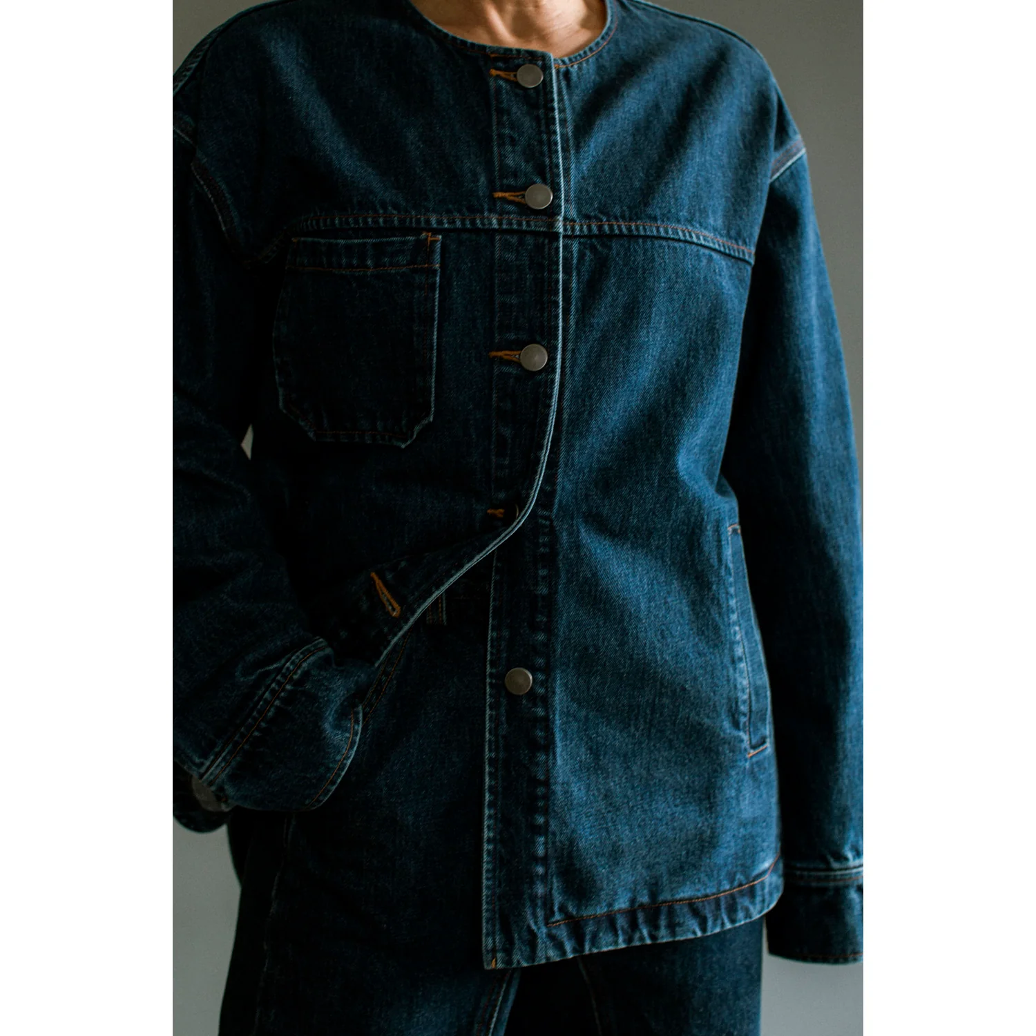Rachel Comey Delaney Jacket in Muddy Indigo - Image 5