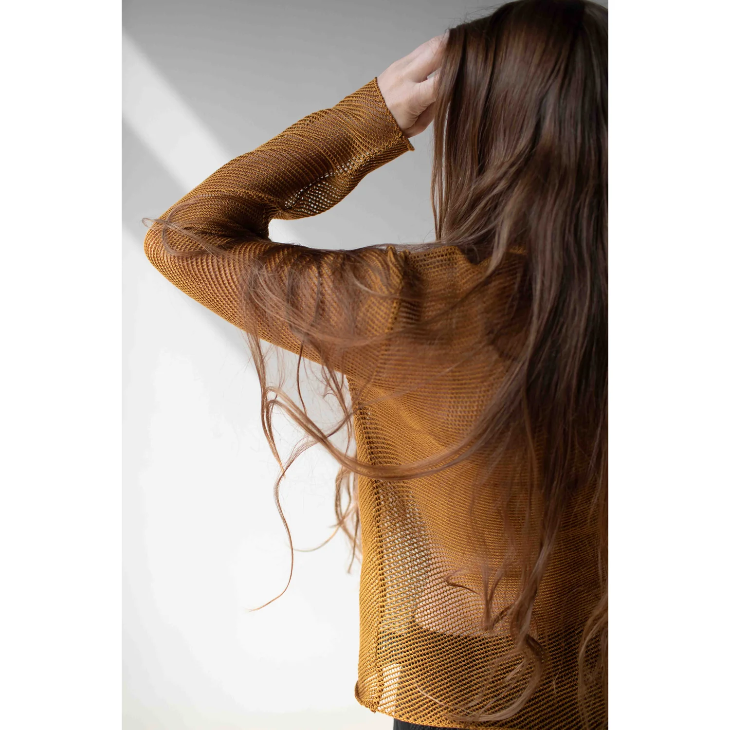 Rachel Comey Dunn Cardigan in Dark Gold - Image 7