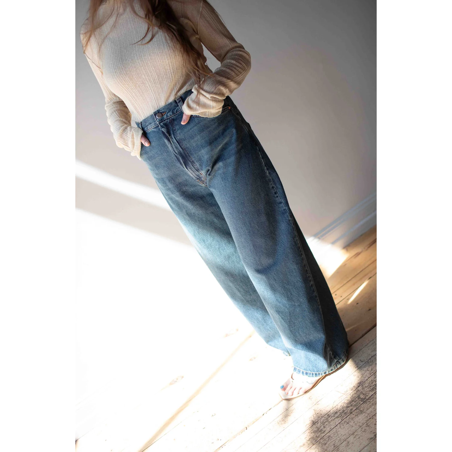 Rachel Comey Mae Pant in Aged Indigo - Image 7
