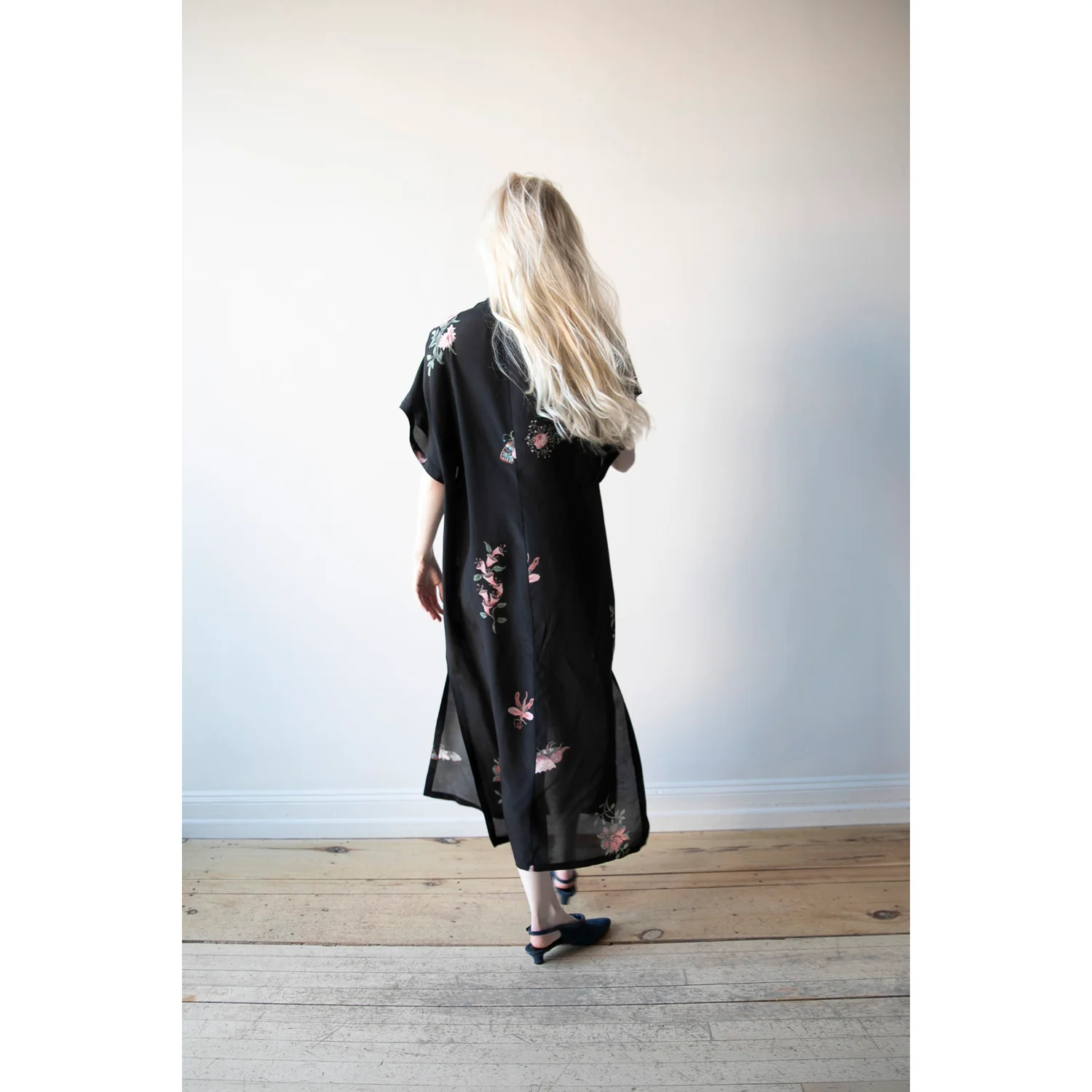 Rodebjer Amalfi Duchess Dress in Black Multi - Image 12