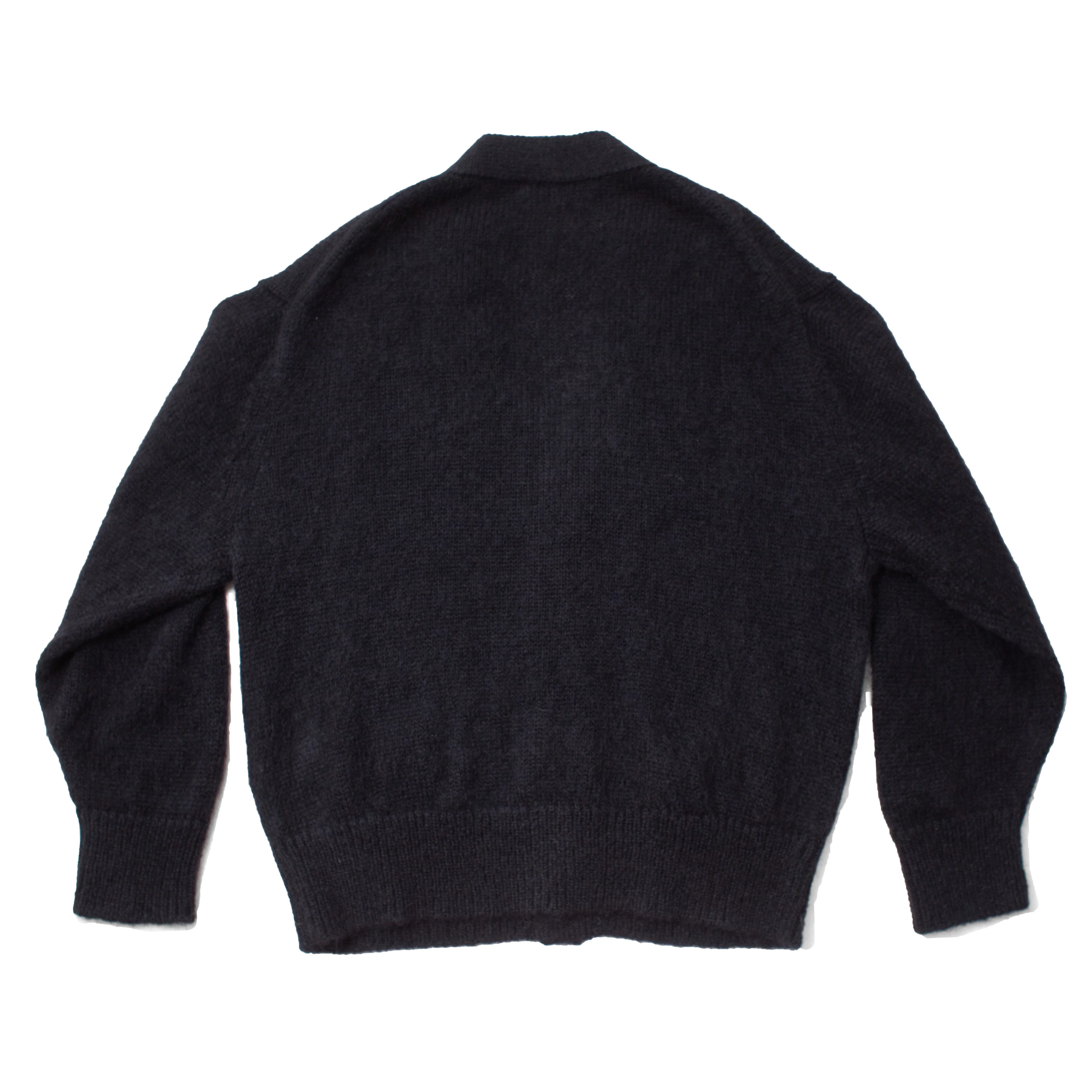 Studio Nicholson Trey Cardigan in Black - Image 3