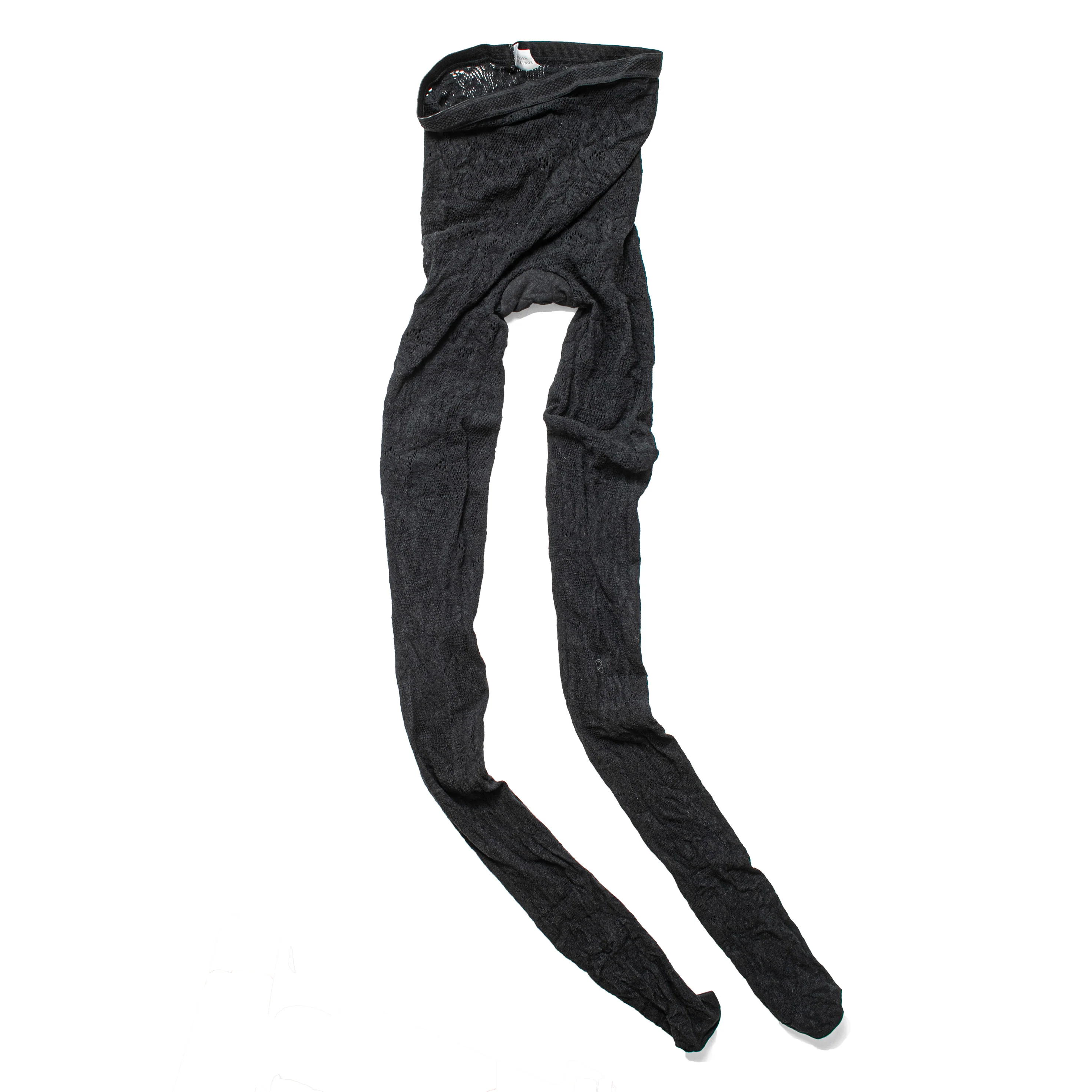 Swedish Stockings Rosa Lace Tights in Black - Image 2