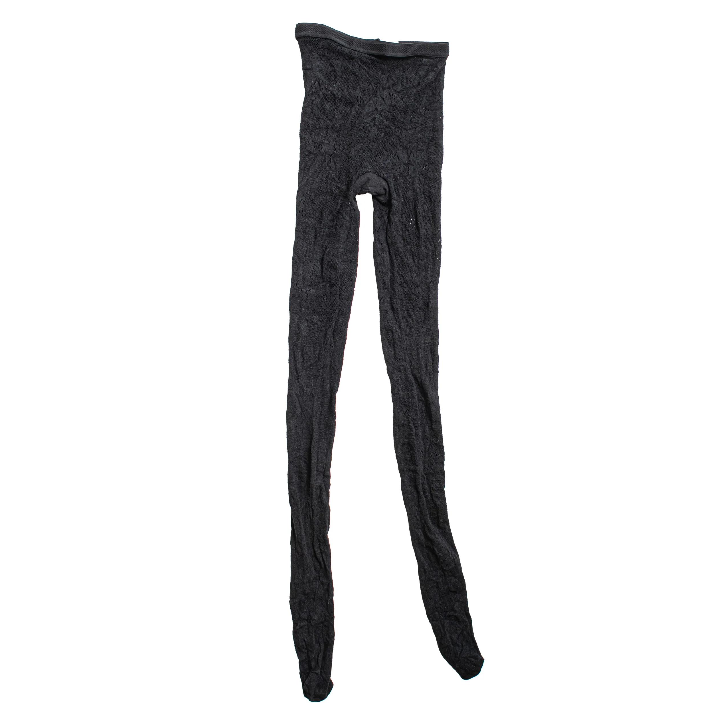 Swedish Stockings Rosa Lace Tights in Black - Image 3